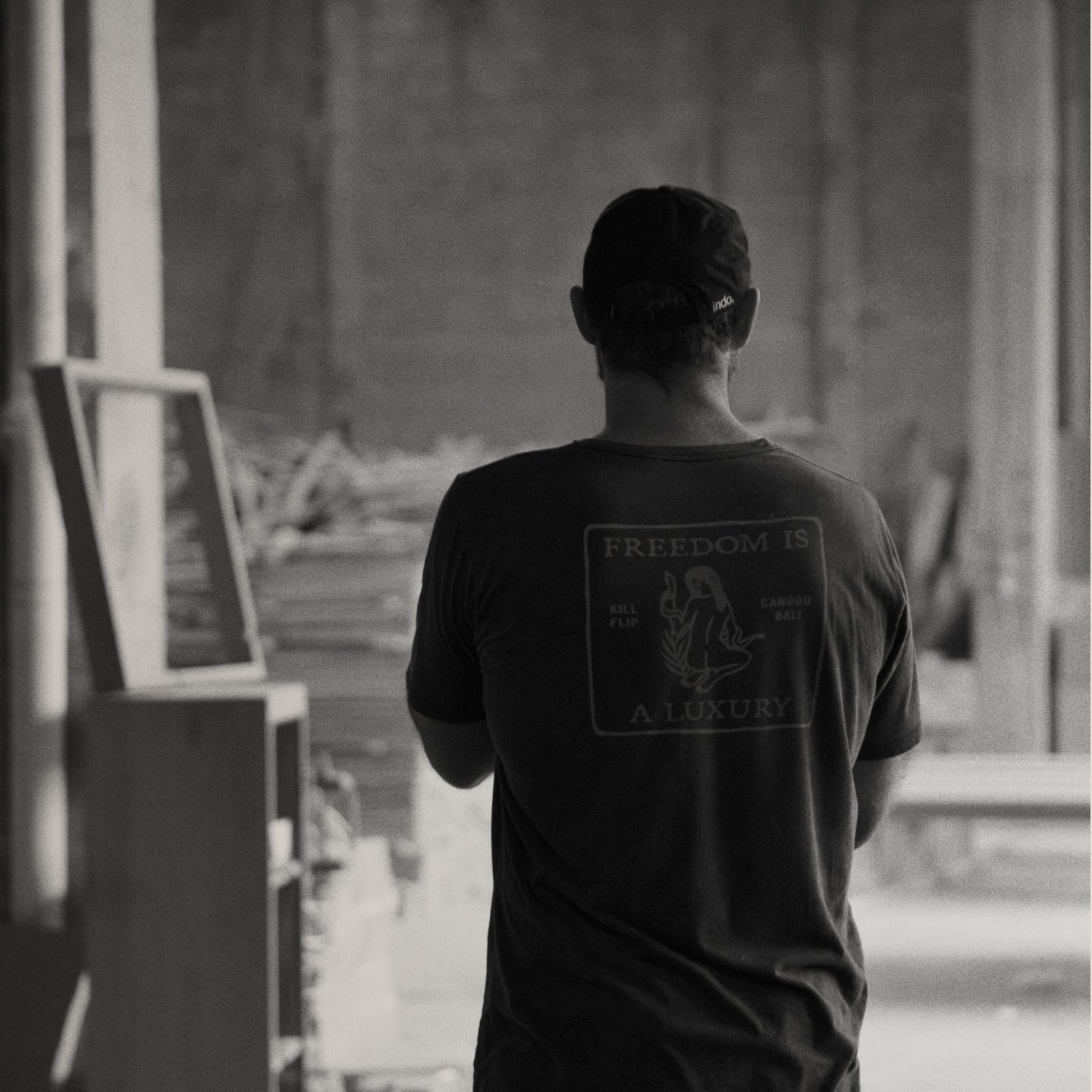 Behind our Reclaimed Teak Collection