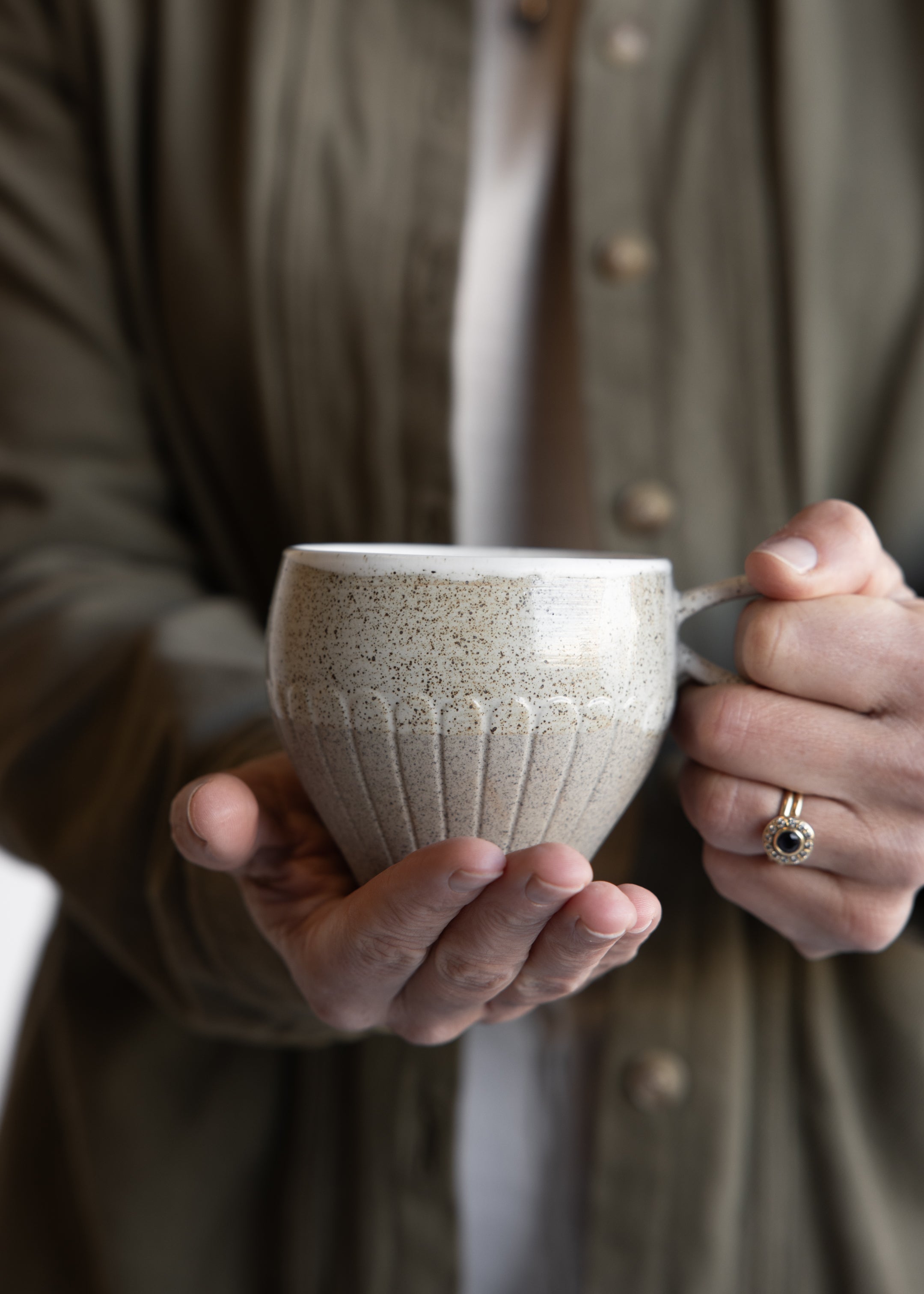 Ceylon Mug 2PK / White