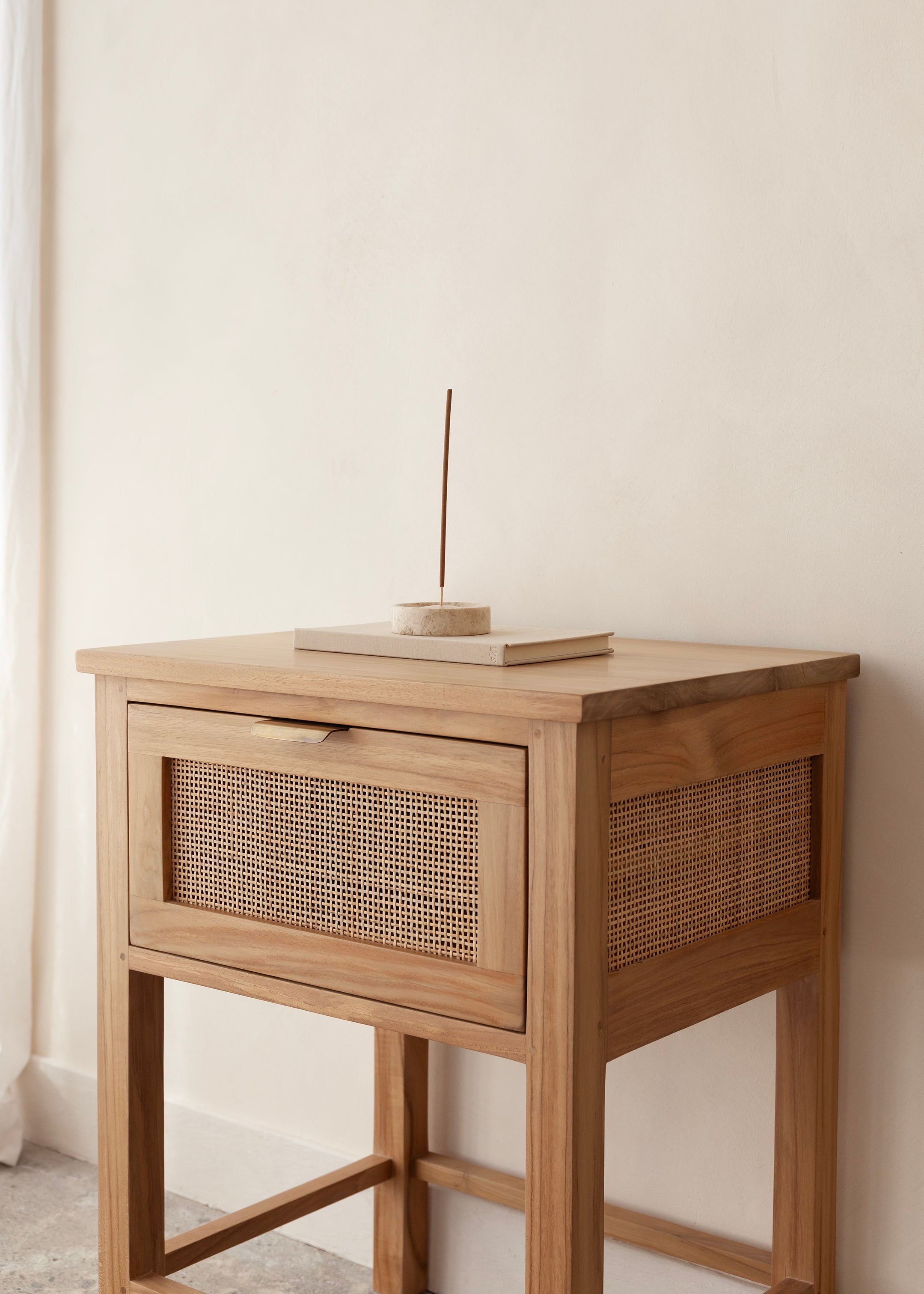 Alba Teak Bedside / Natural