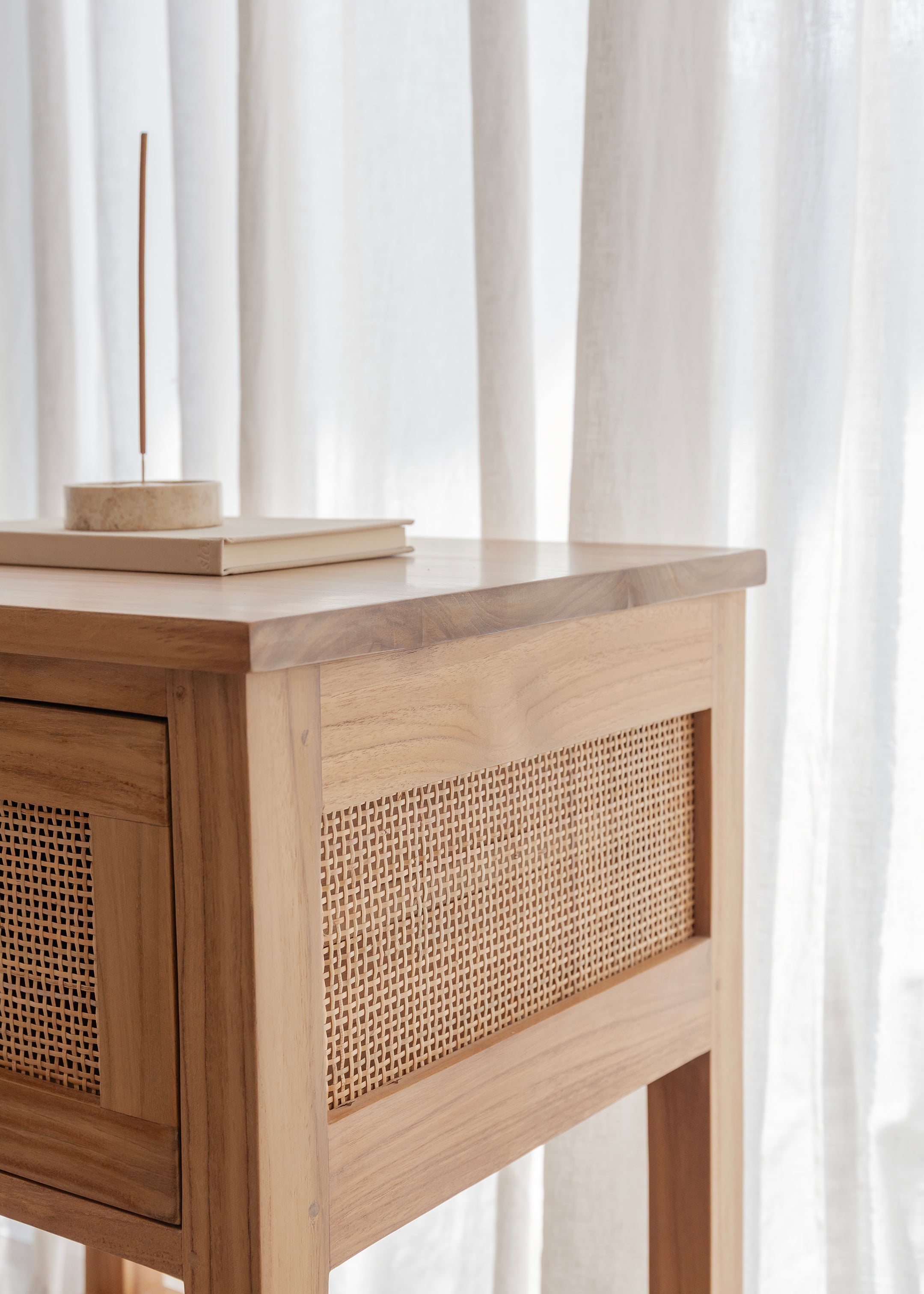Alba Teak Bedside / Natural