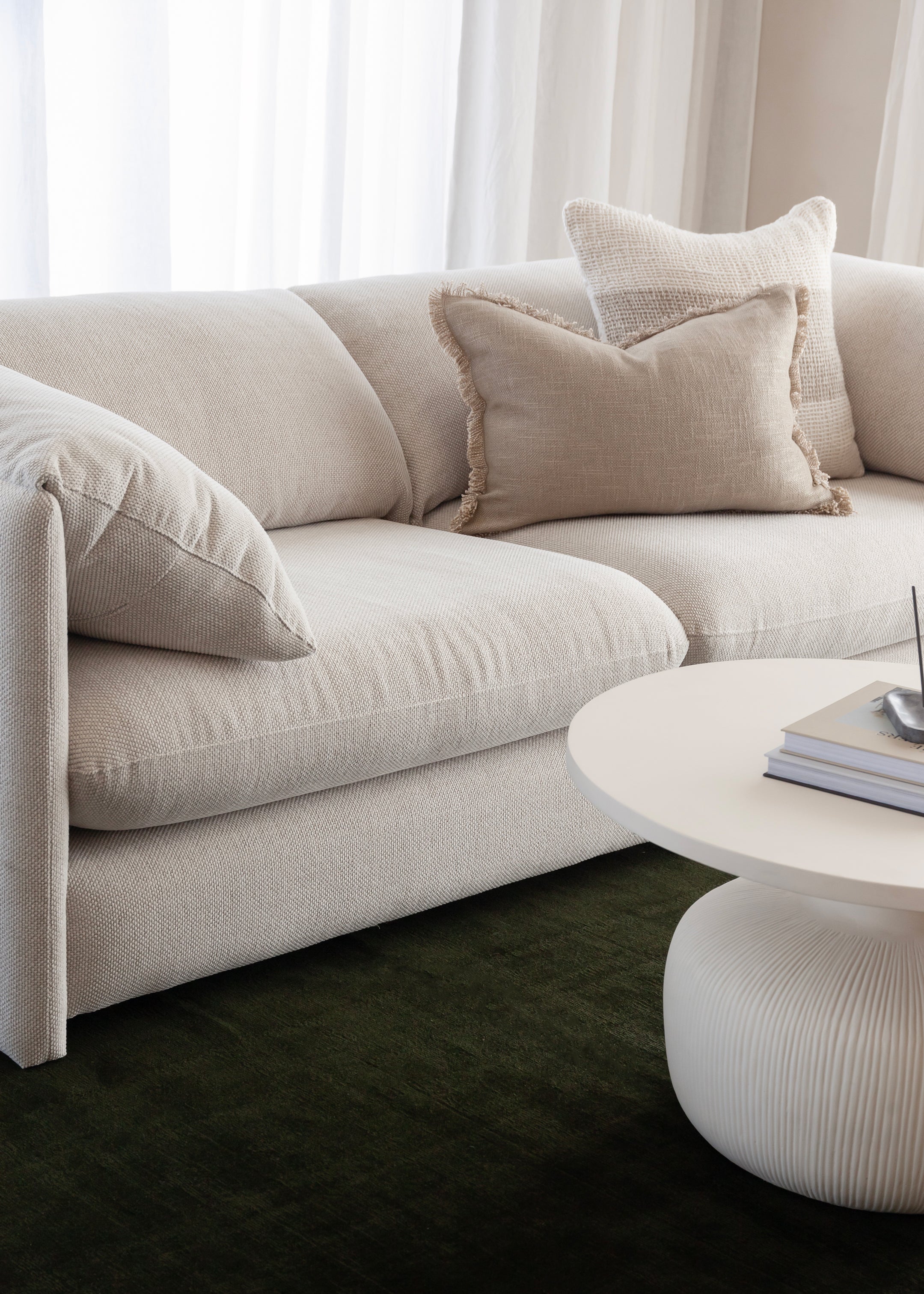 Arlo 3 Seater Sofa / Natural