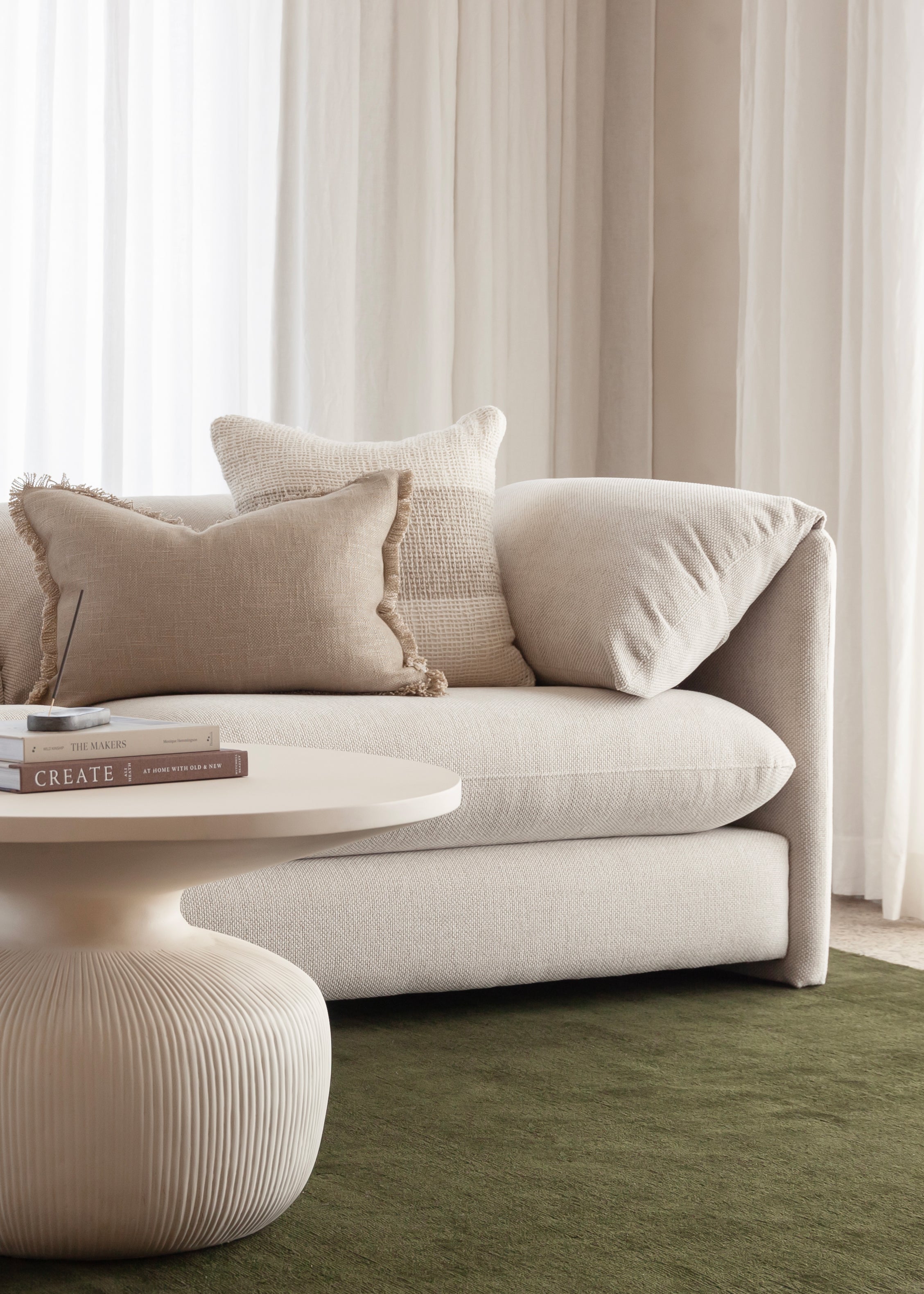 Arlo 3 Seater Sofa / Natural