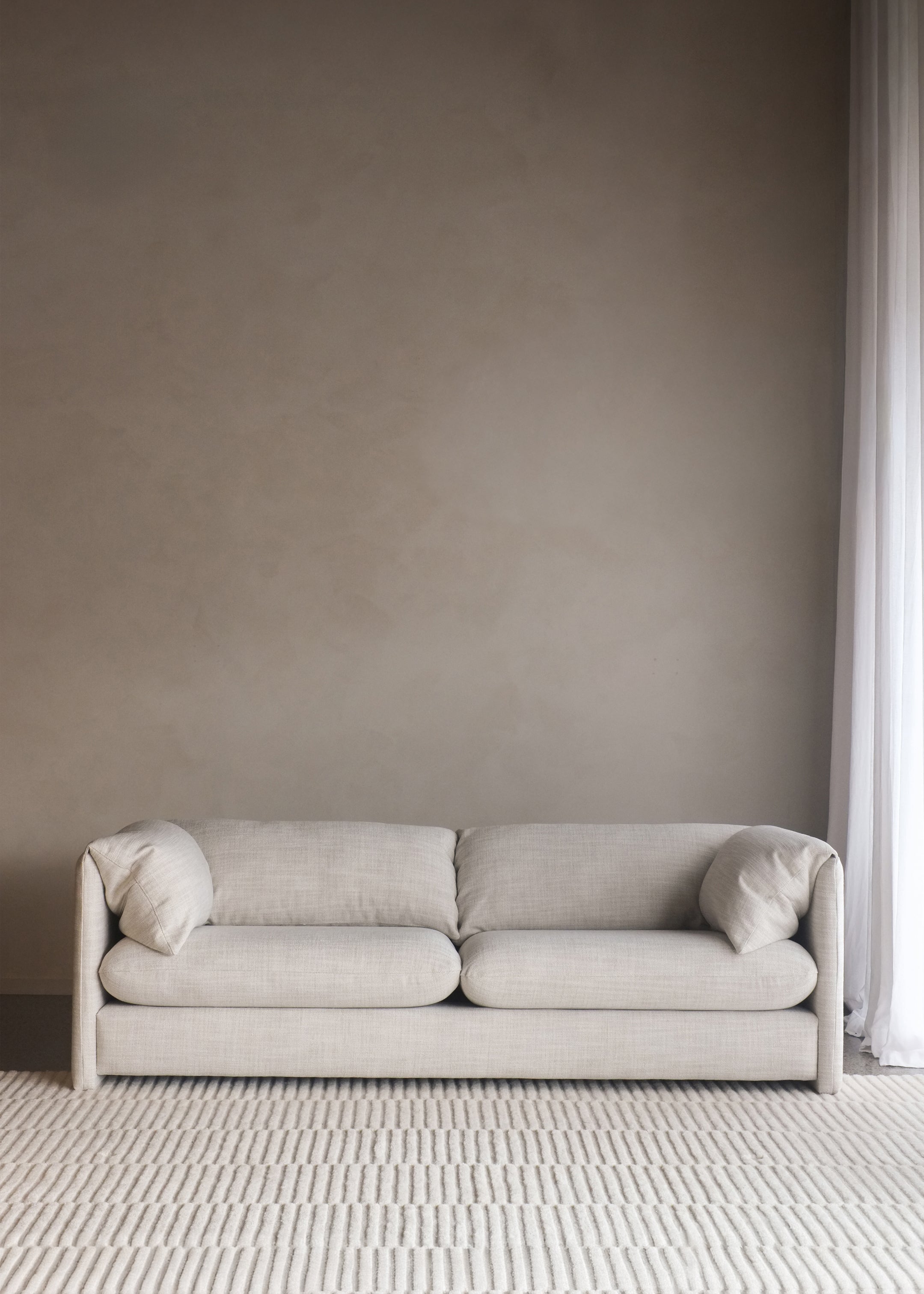 Arlo 3 Seater Sofa / Limestone