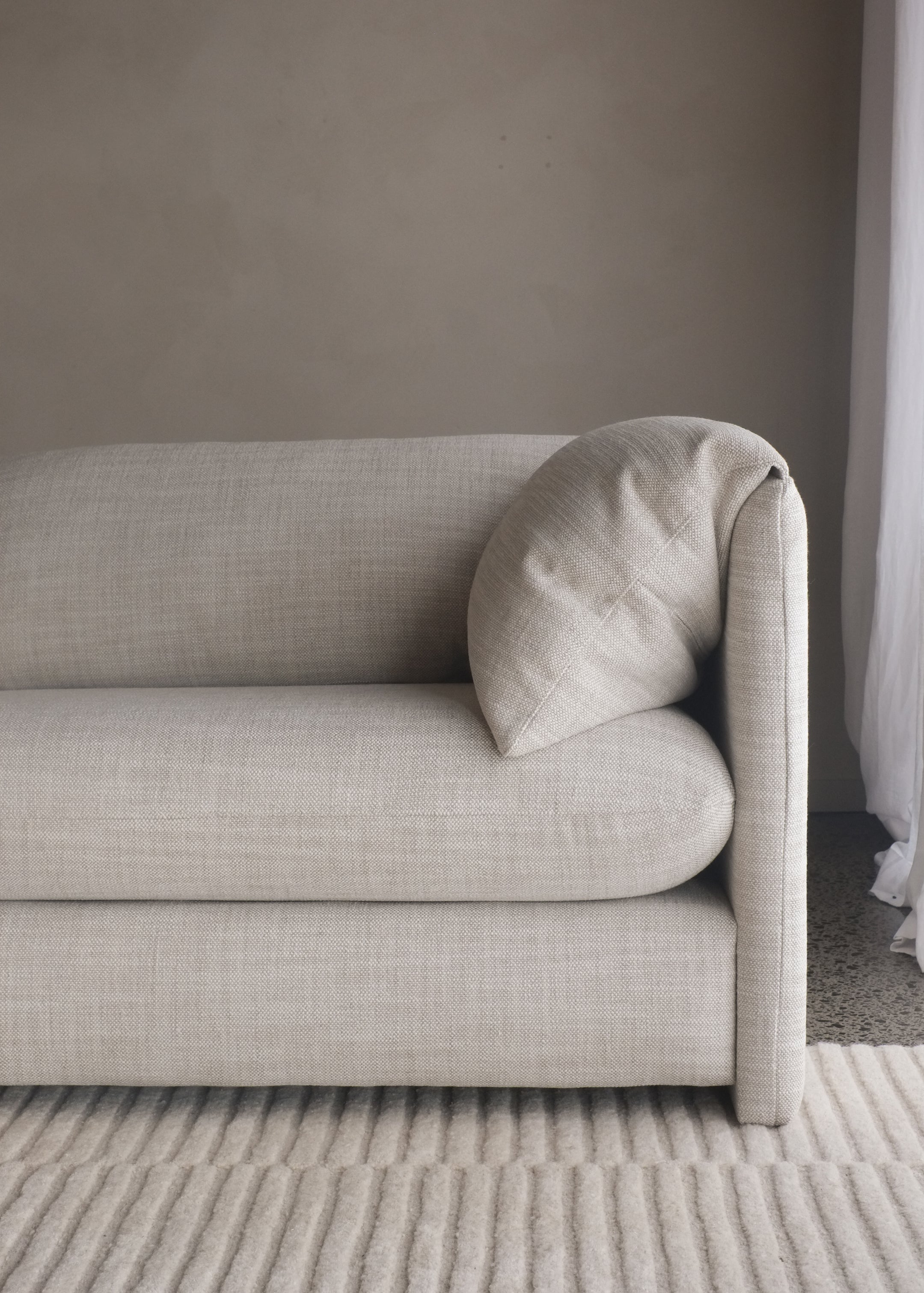 Arlo 3 Seater Sofa / Limestone