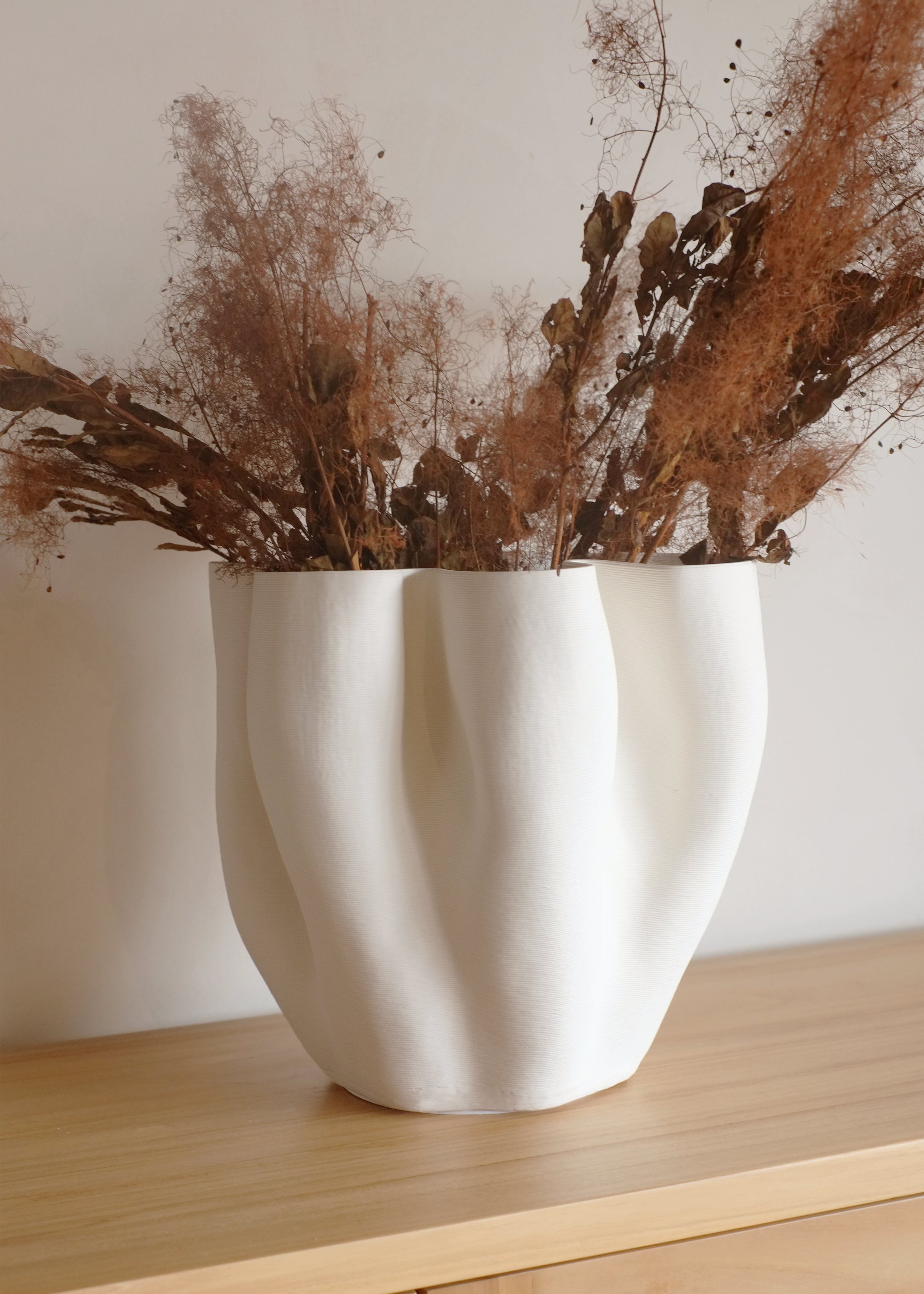 Boheme Vase / Ivory