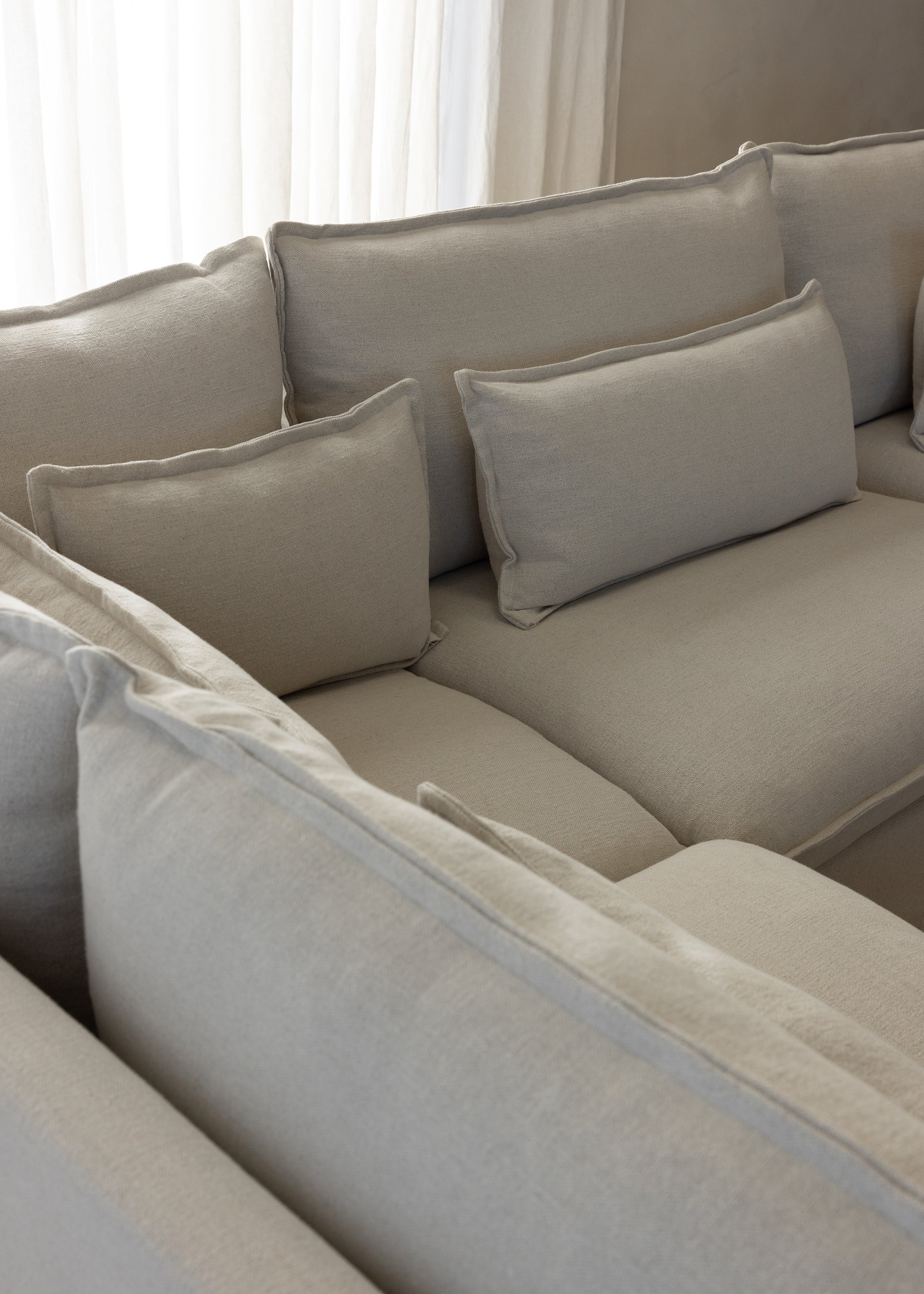 Benny Sectional Sofa / 4-Piece LAF