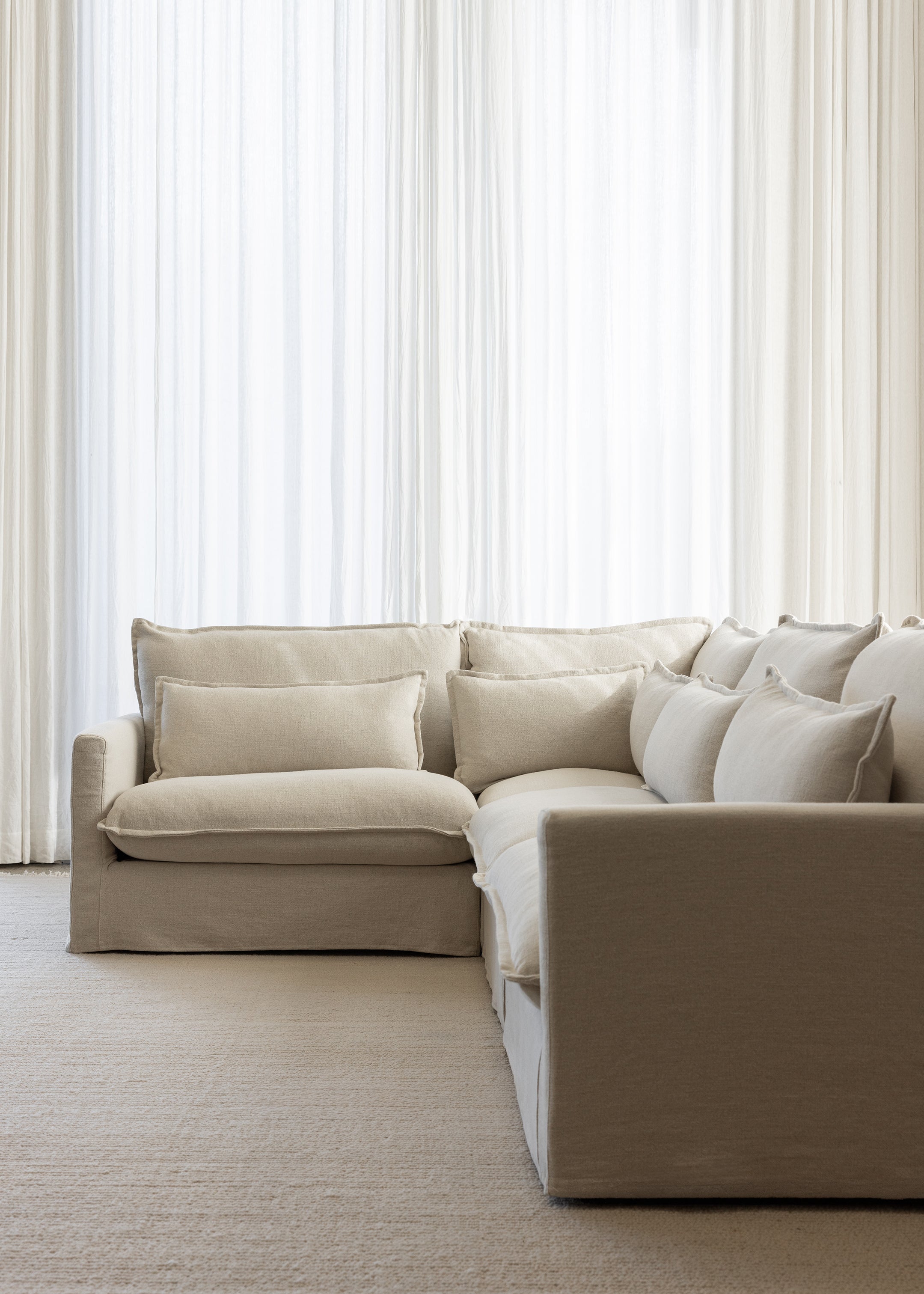 Benny Sectional Sofa / 4-Piece LAF