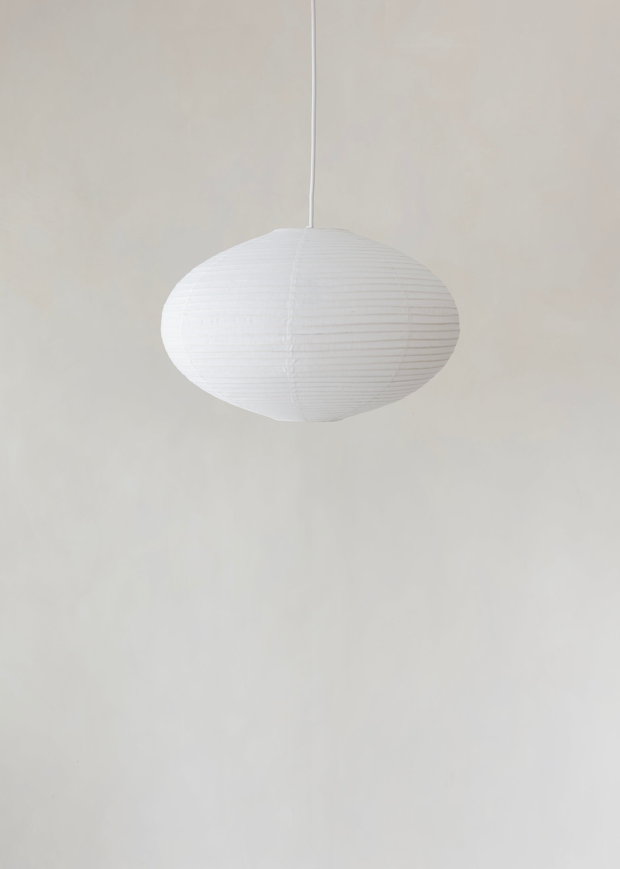 Celia Linen Lantern / Off White