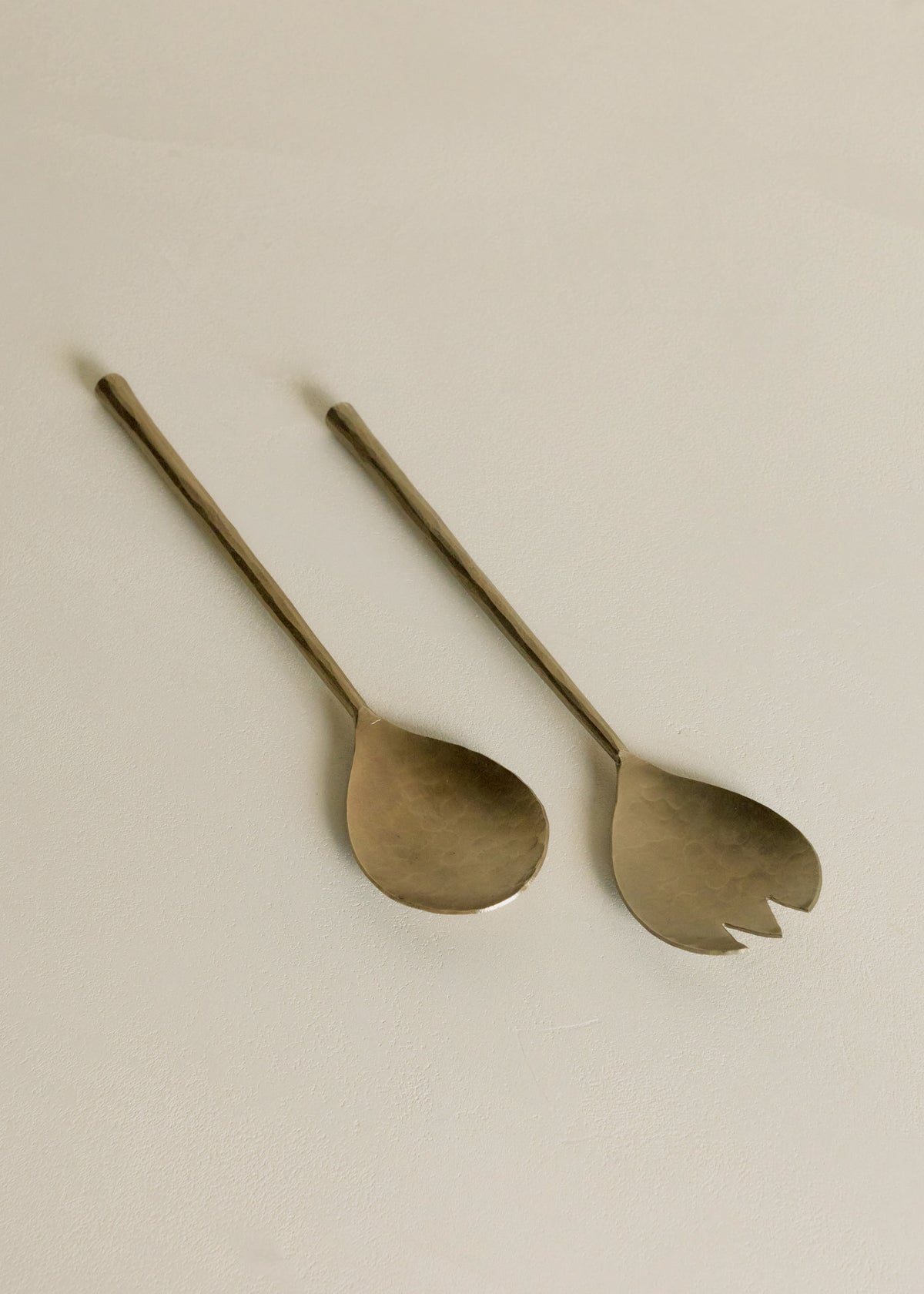 Cone Handle Salad Servers / Pair