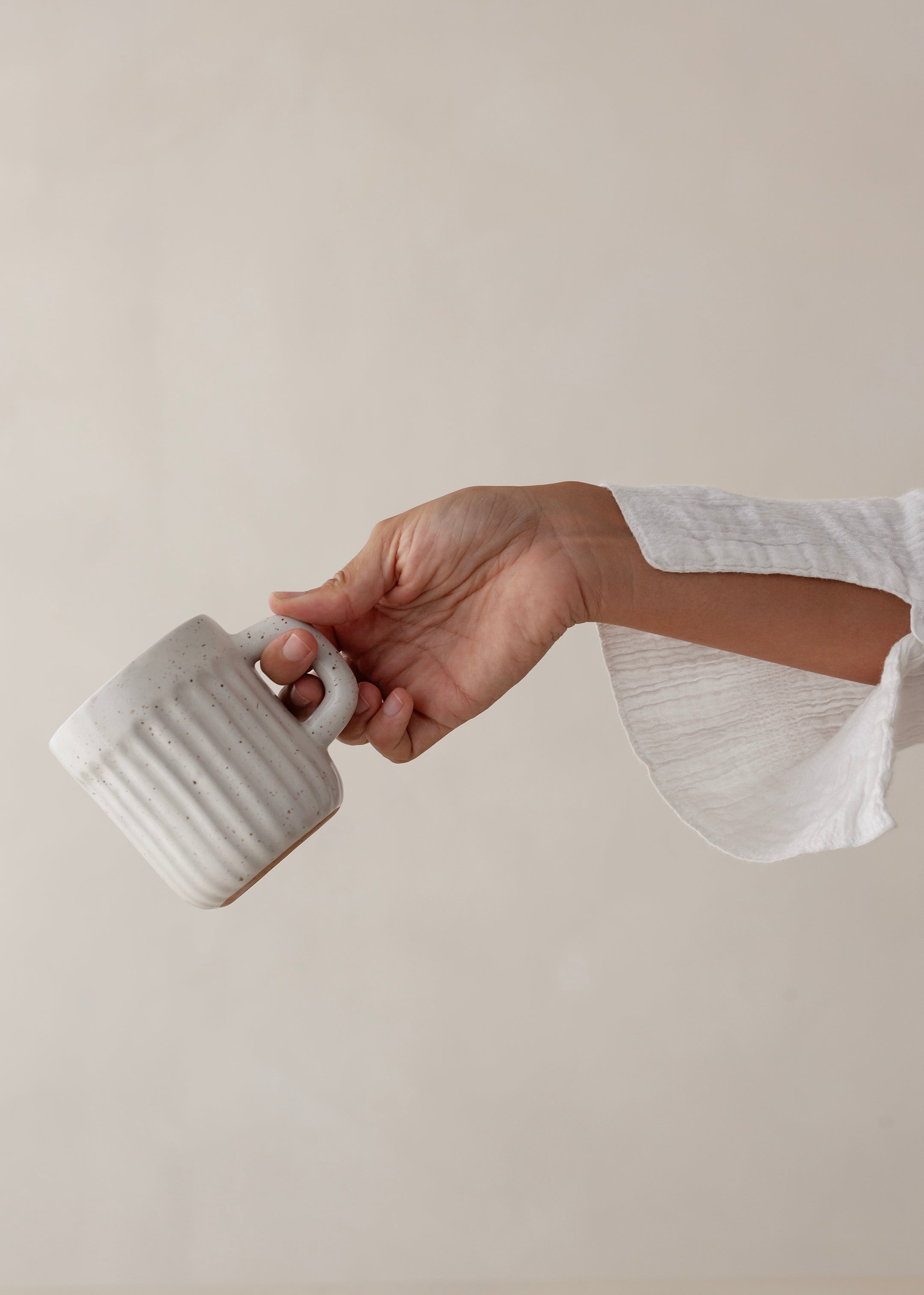 Dami Cup / Speckled White