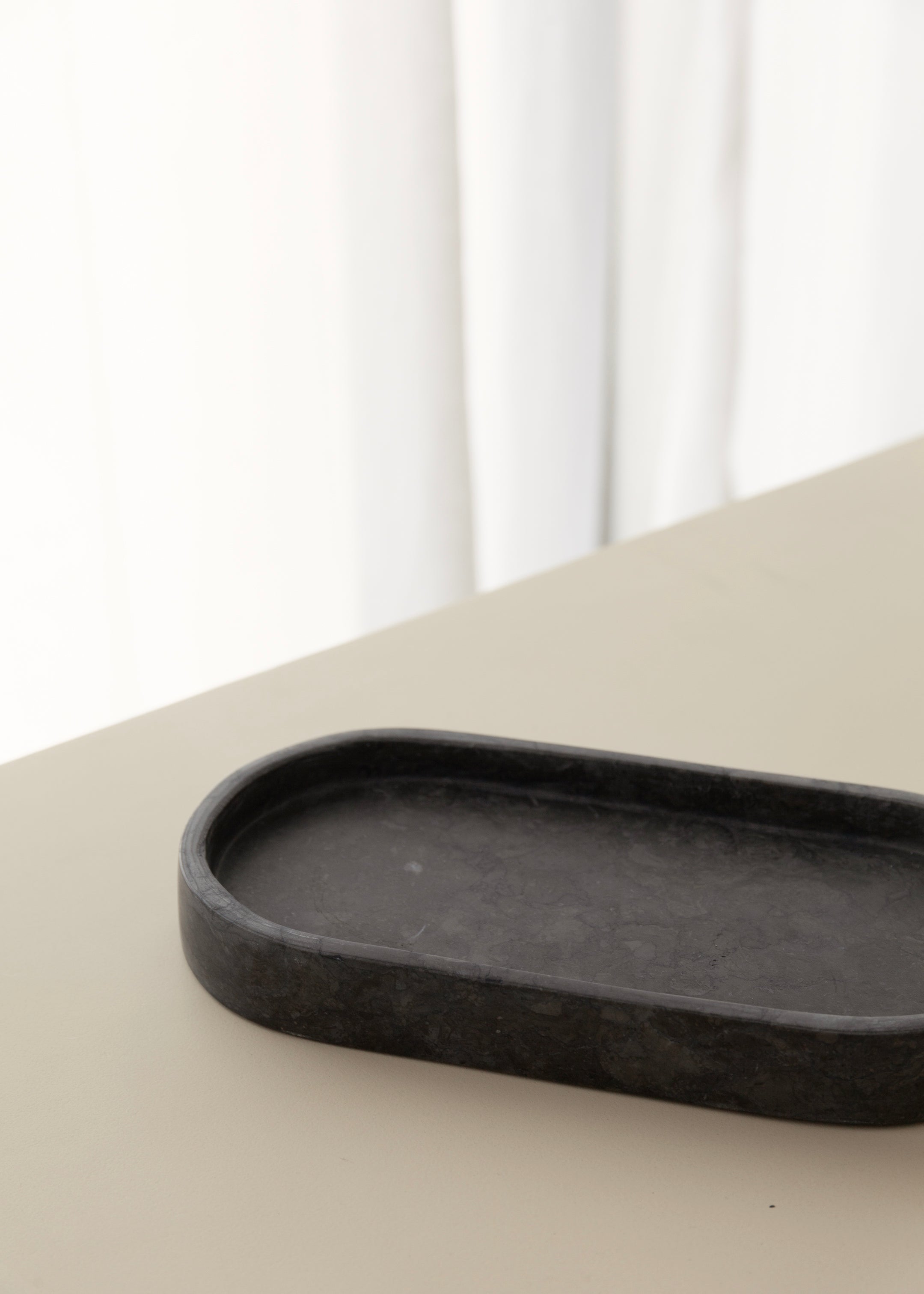 Eka Marble Tray / Black