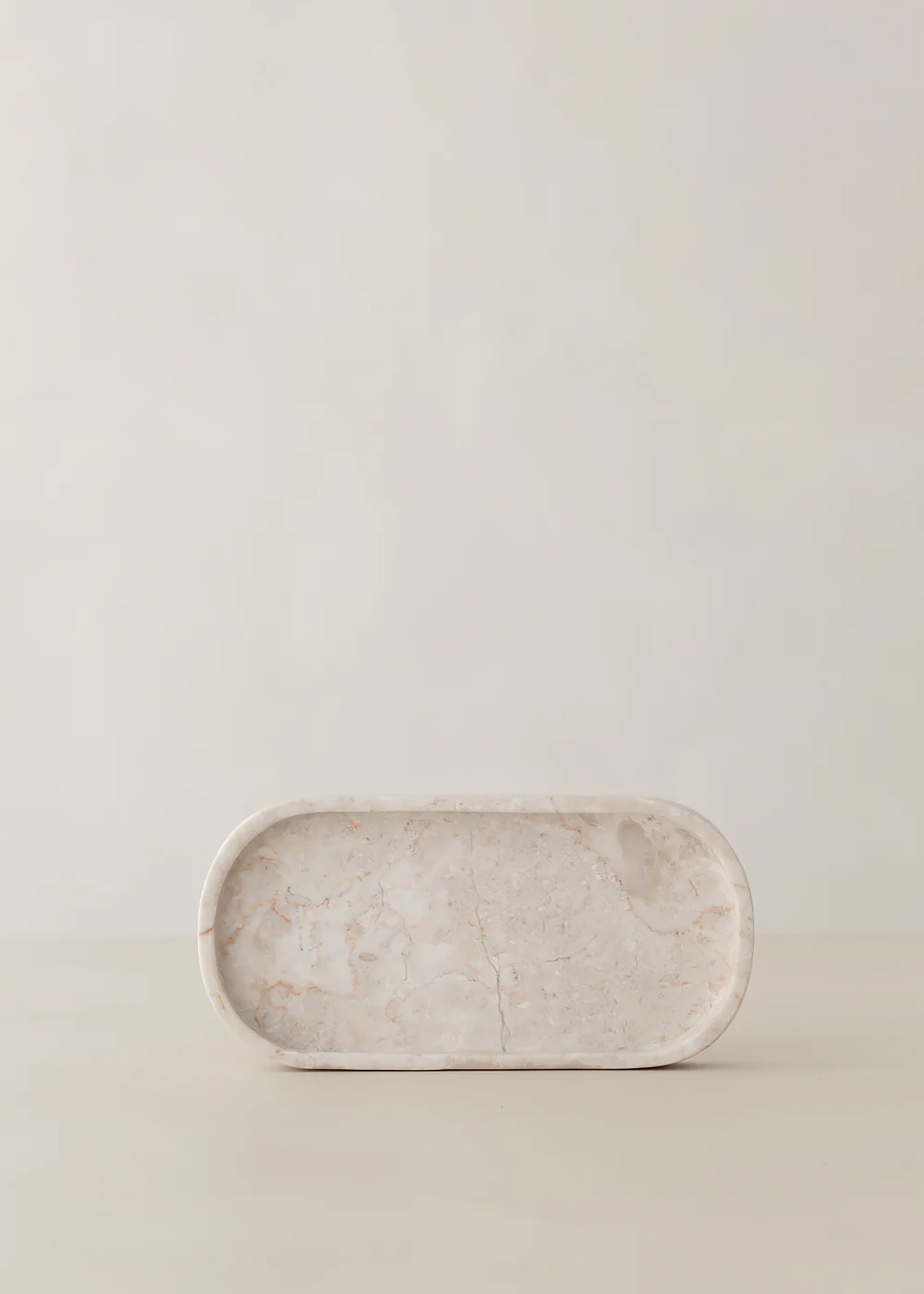 Eka Marble Tray / Cream