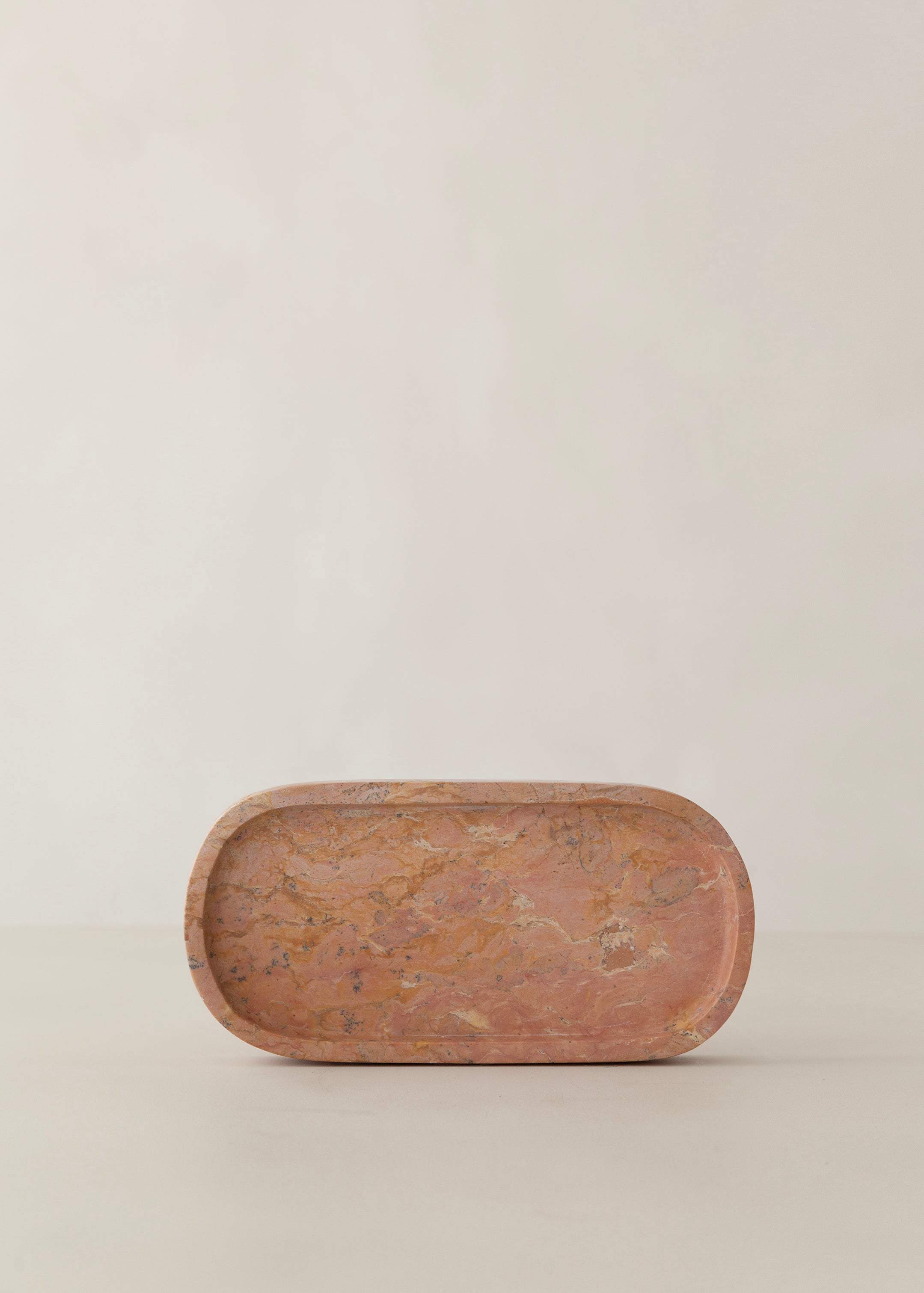 Eka Marble Tray / Pink Taupe