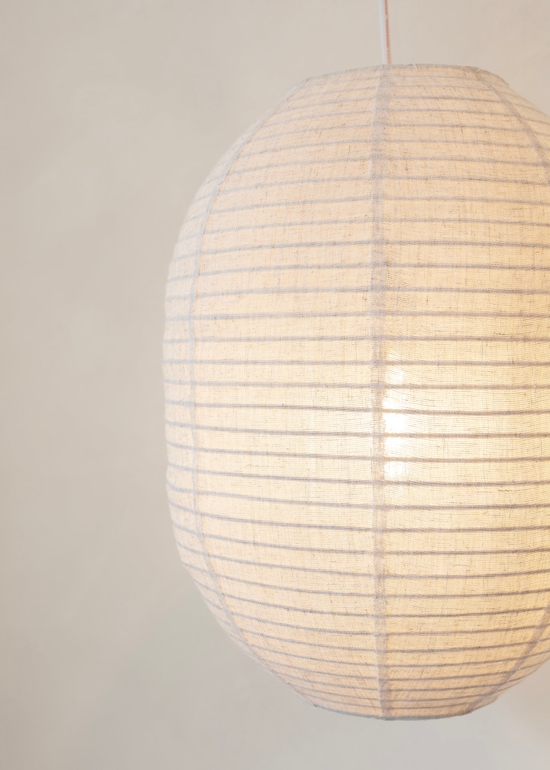 Elva Linen Lantern / Natural