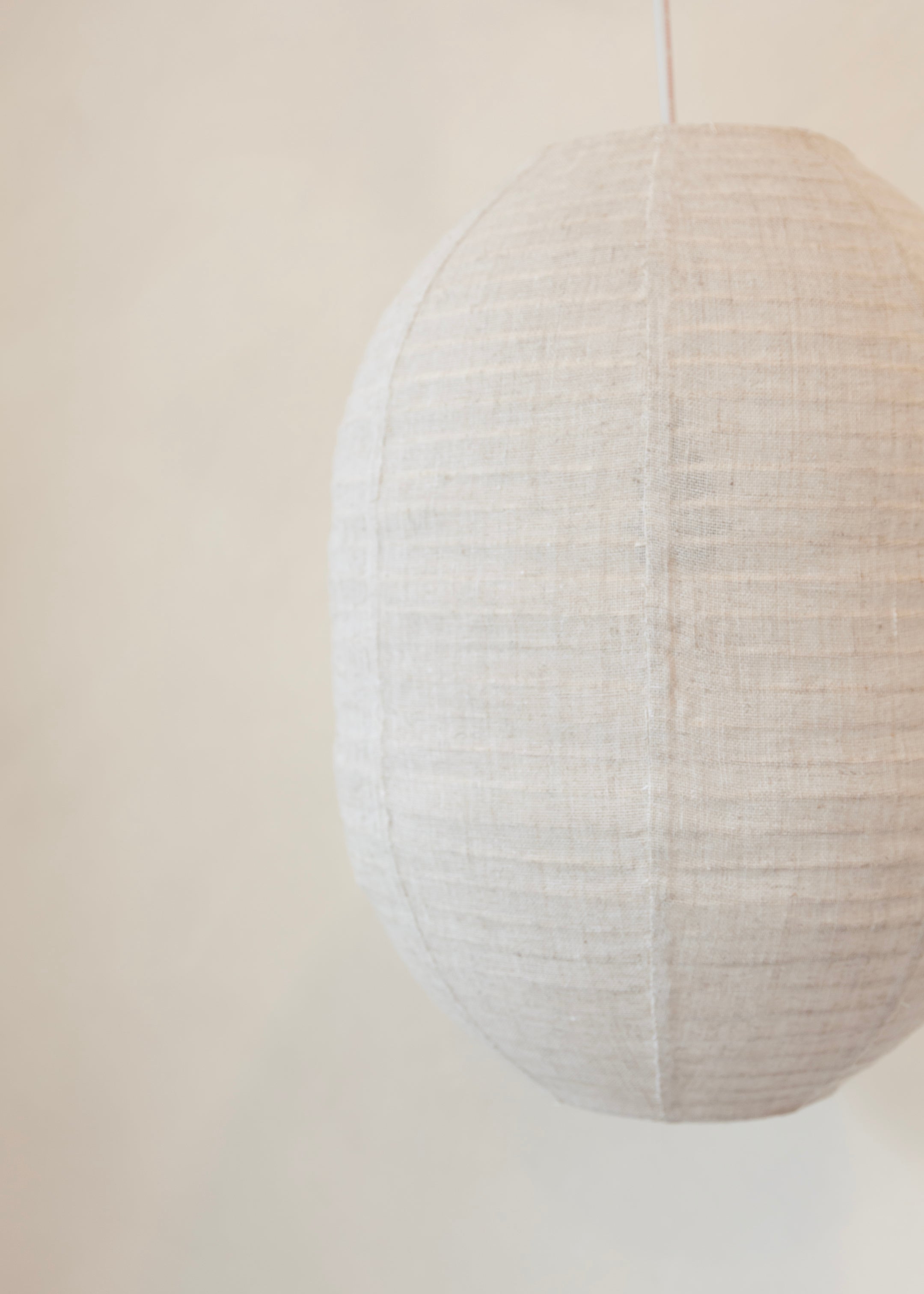 Elva Linen Lantern / Natural