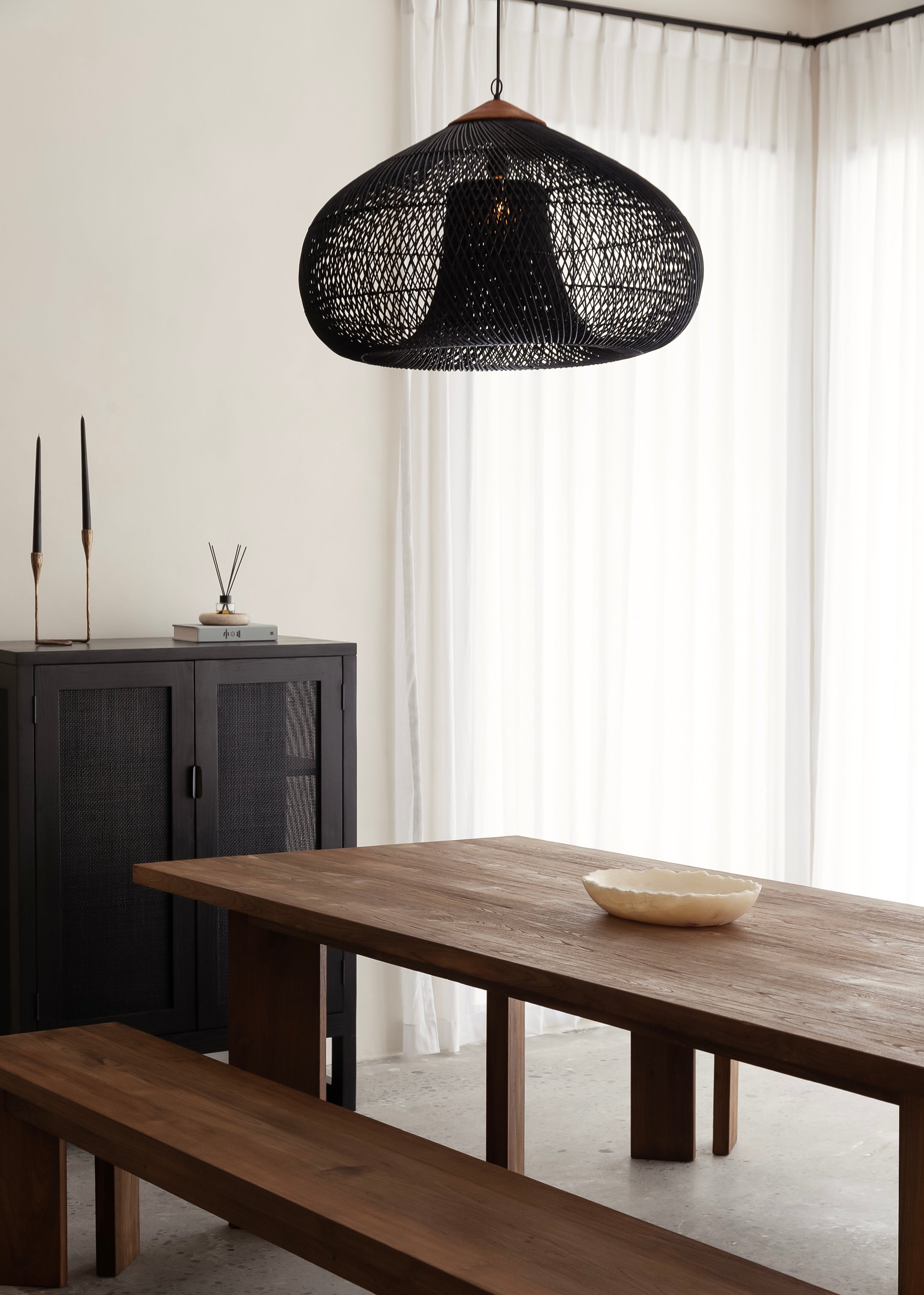 Enzo Pendant / Black