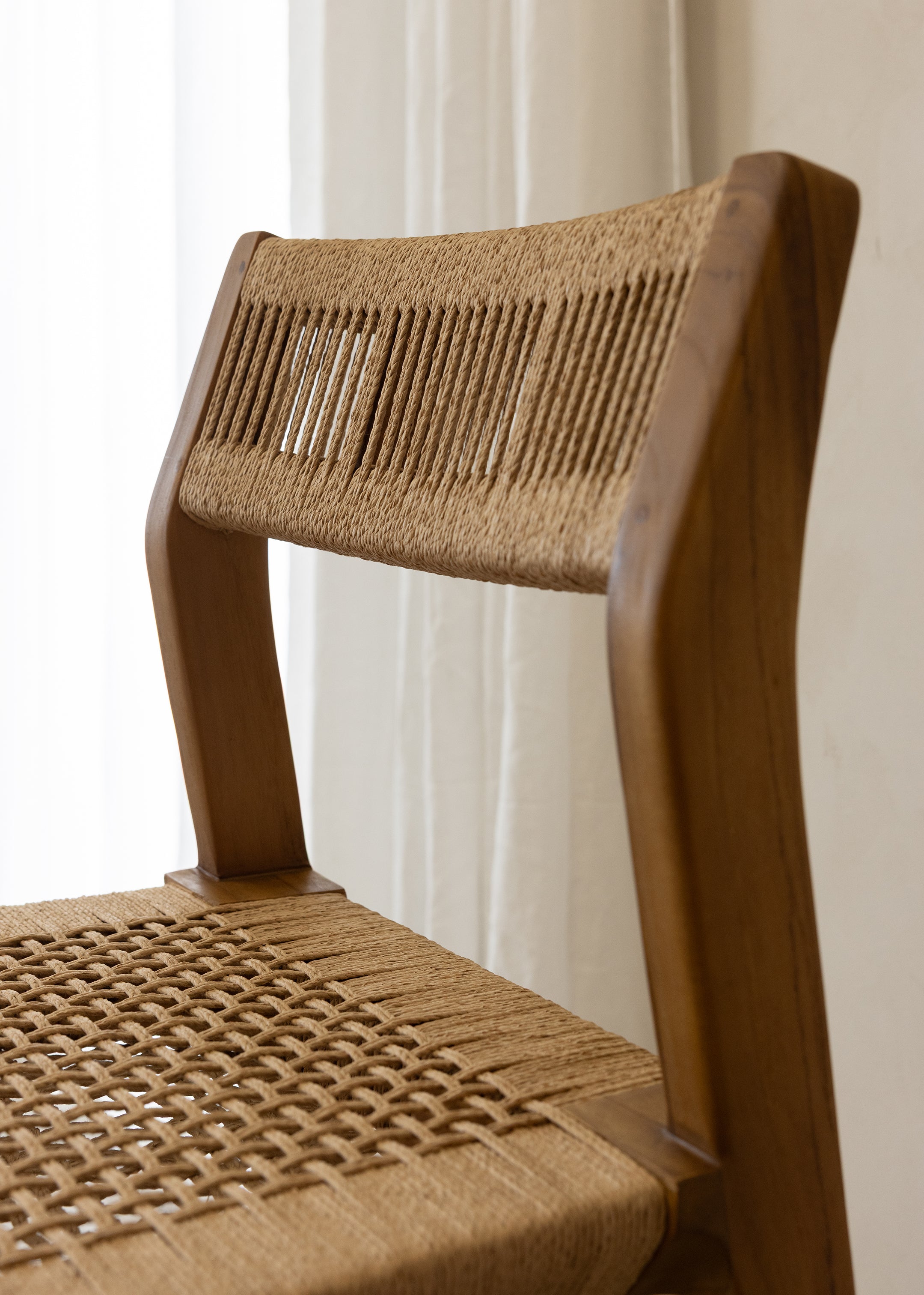 Glide Luxe Stool / Natural Loom
