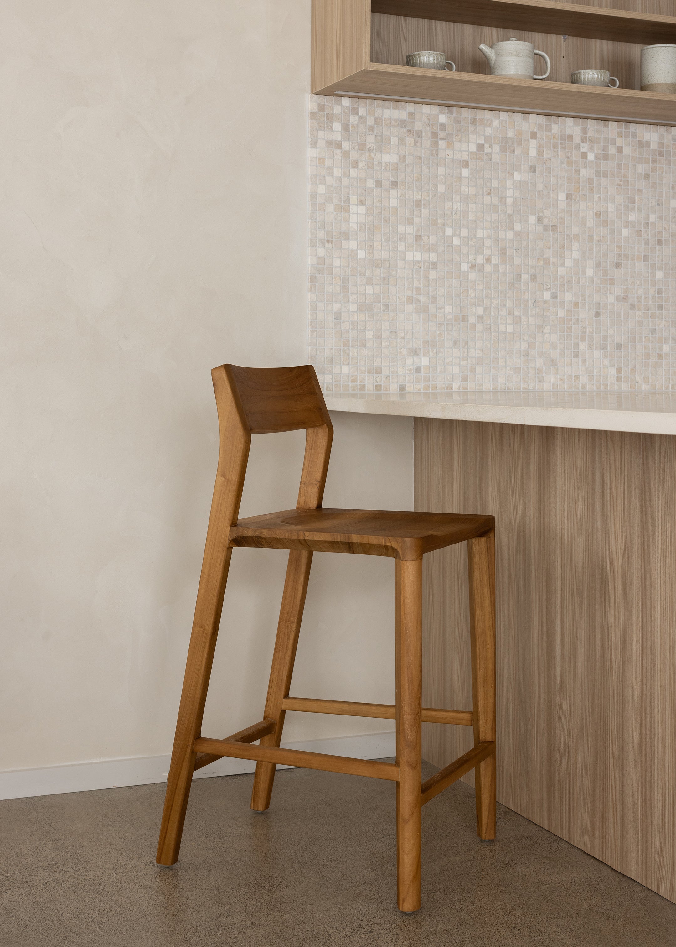 Glide Luxe Stool / Natural