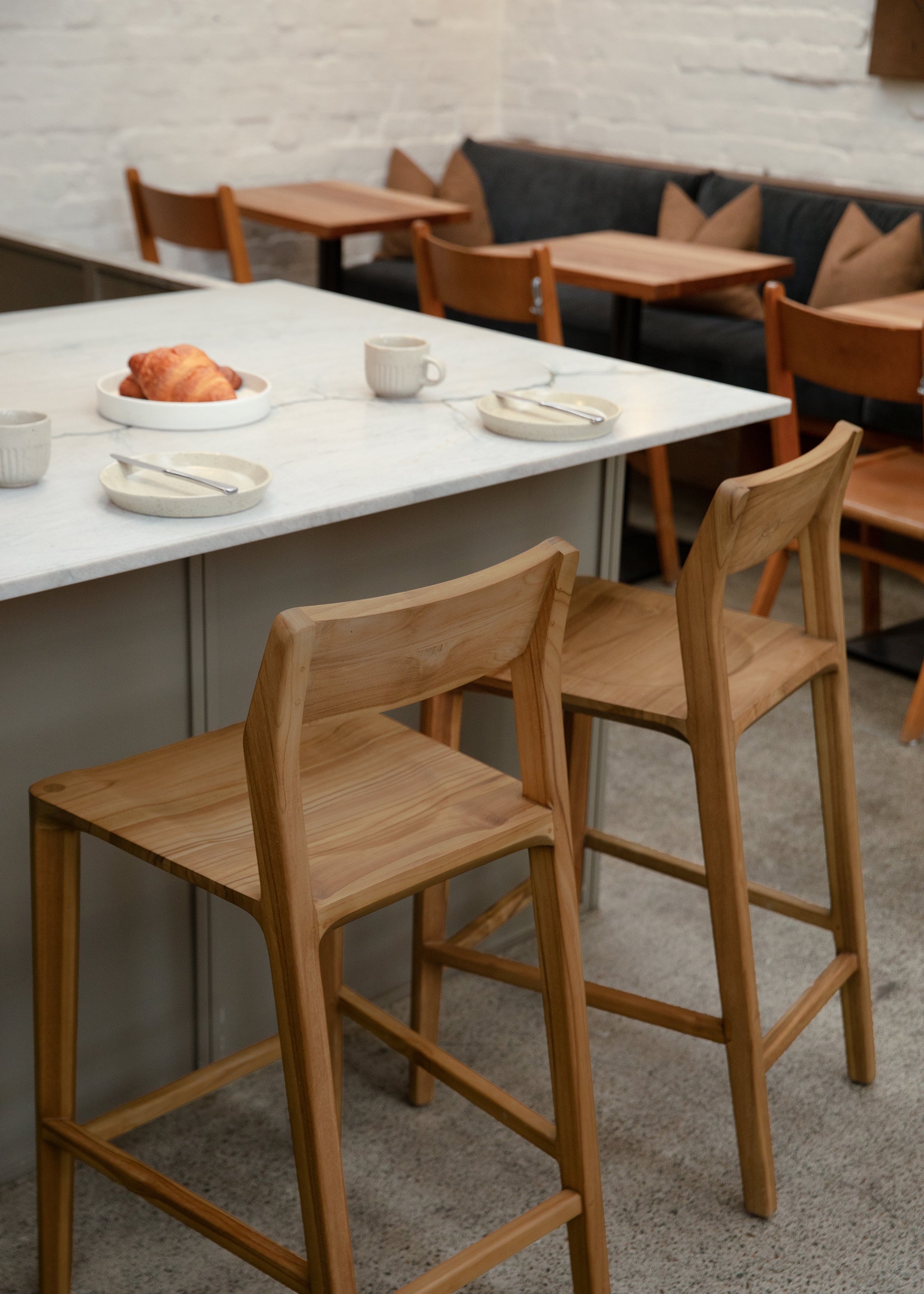 Glide Luxe Stool / Natural