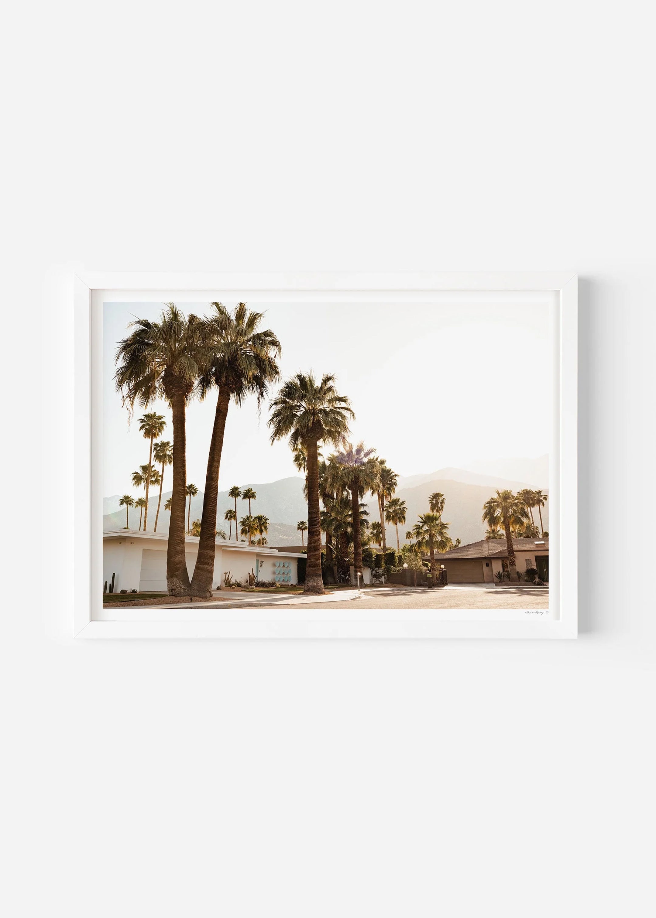 The Golden Days / Size A0 / White Frame