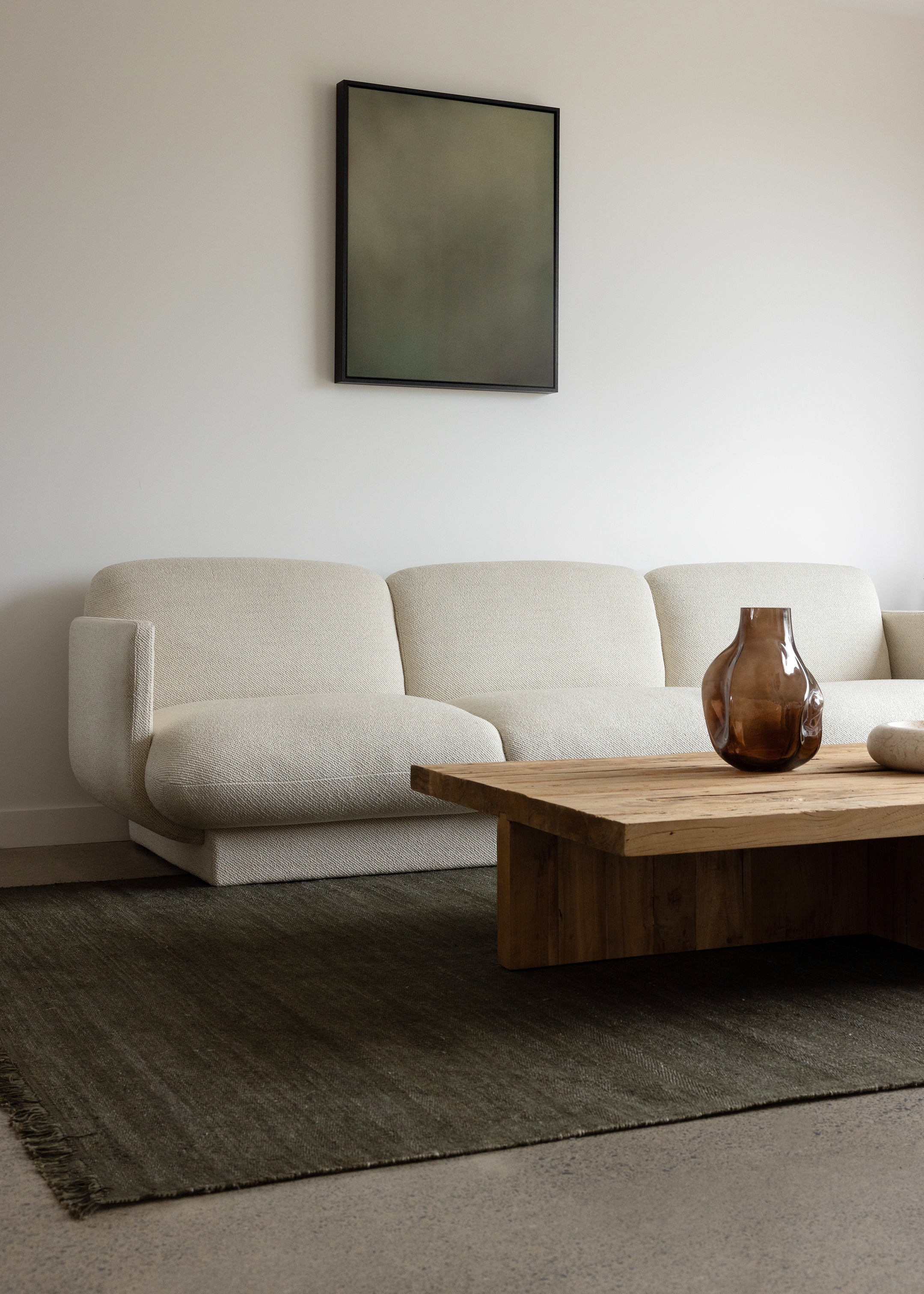 Ivy 3 Seater Sofa / Natural