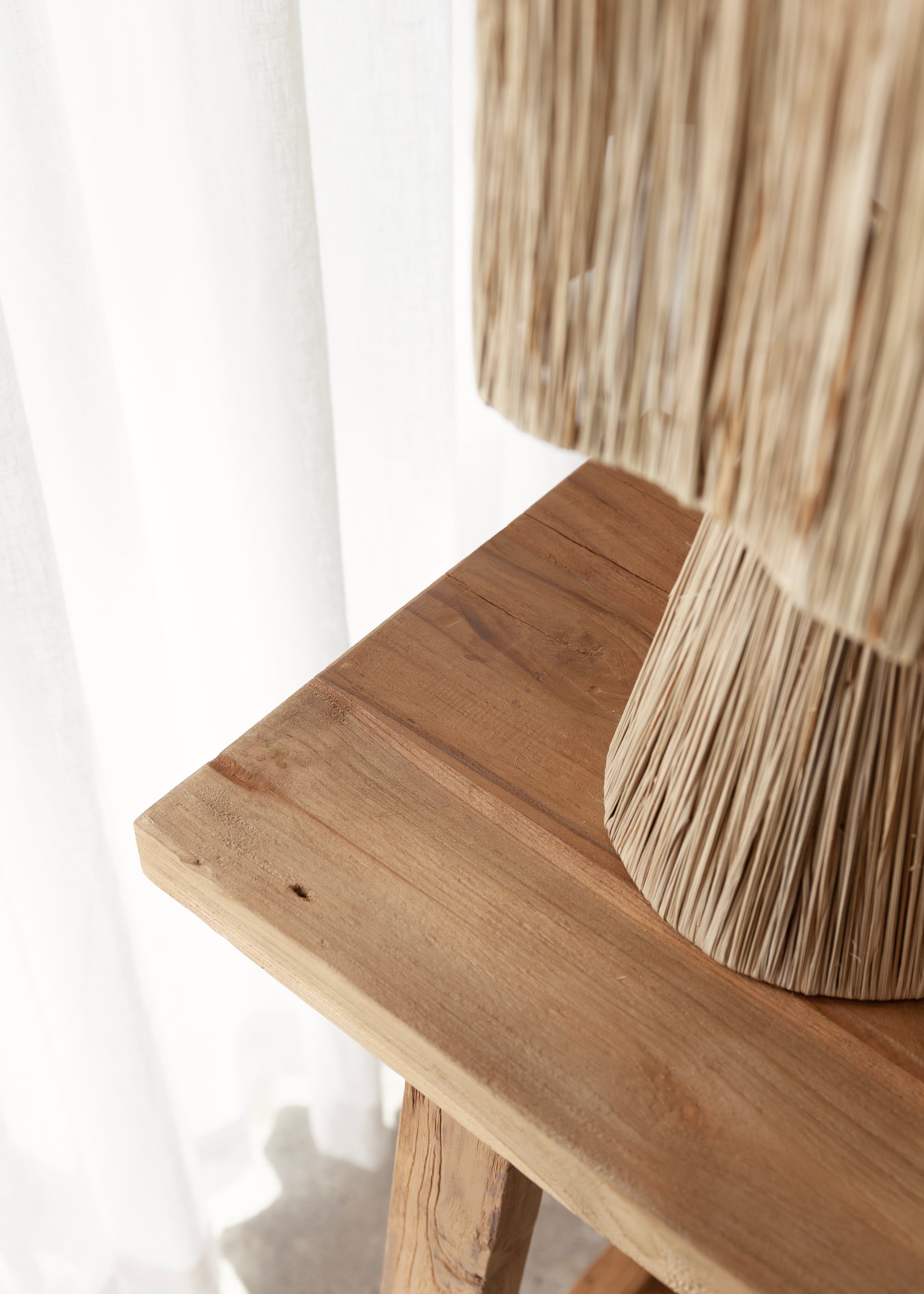 Jasmine Teak High Bench / Natural