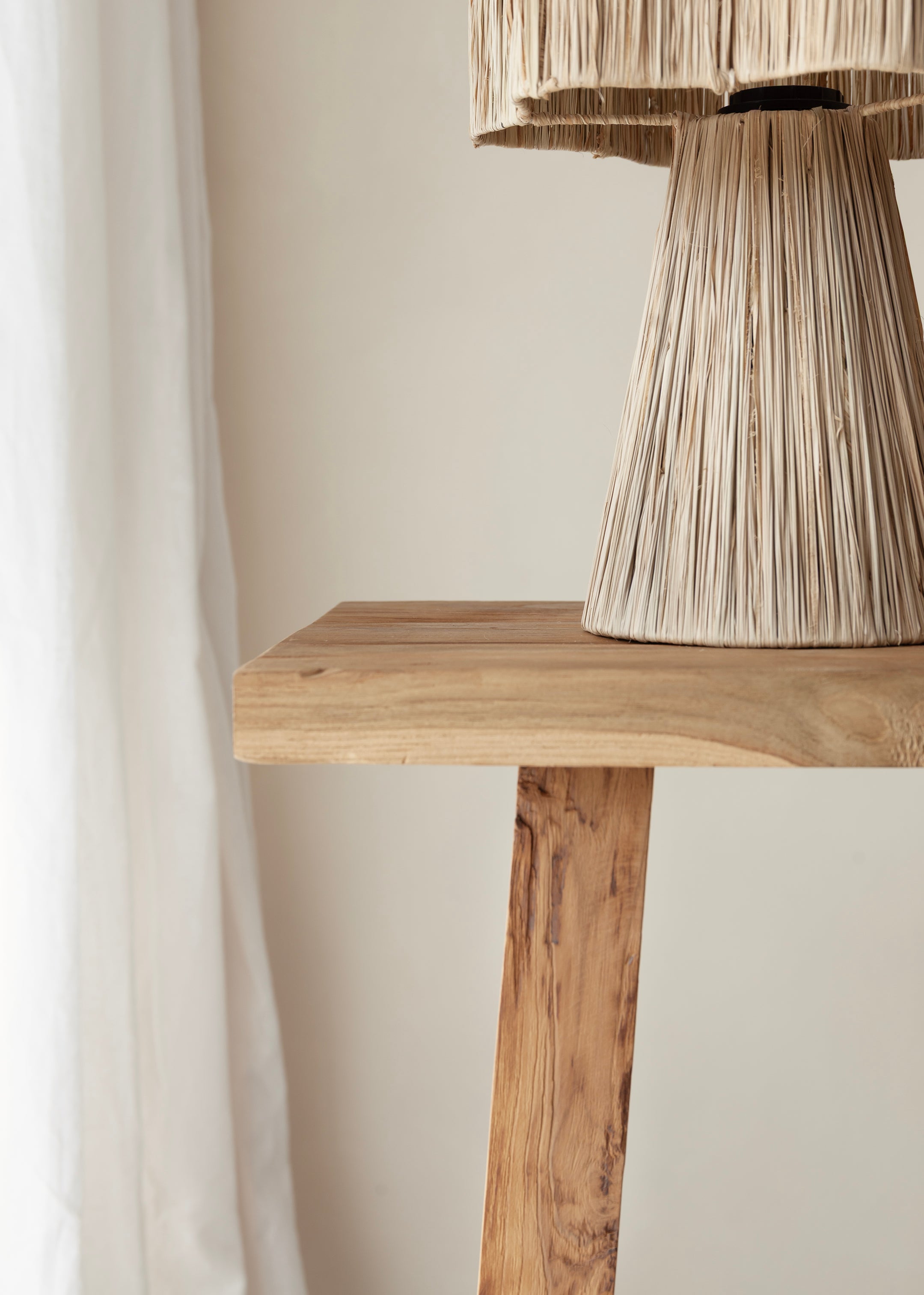 Jasmine Teak High Bench / Natural