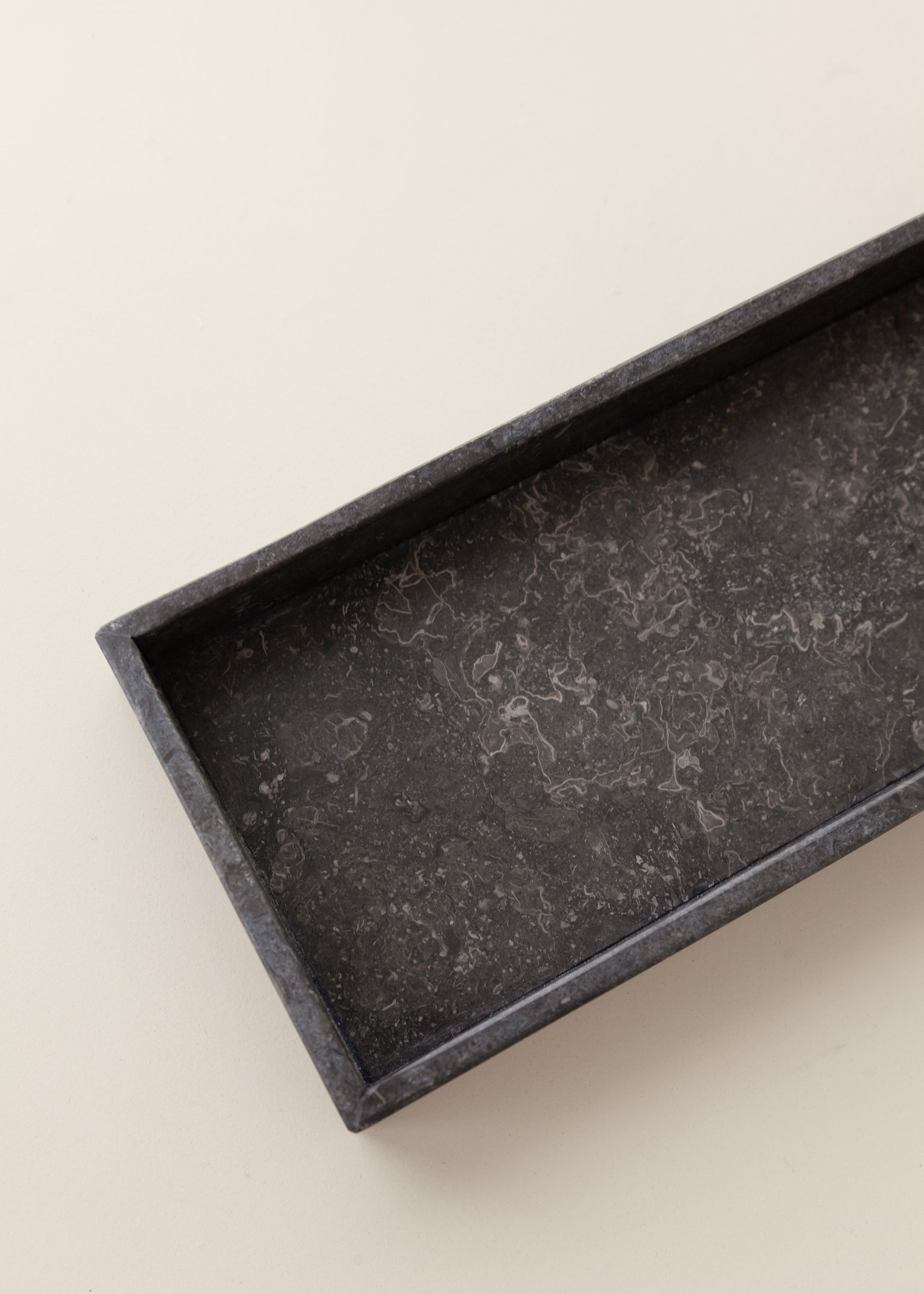 Jiro Marble Tray / Black