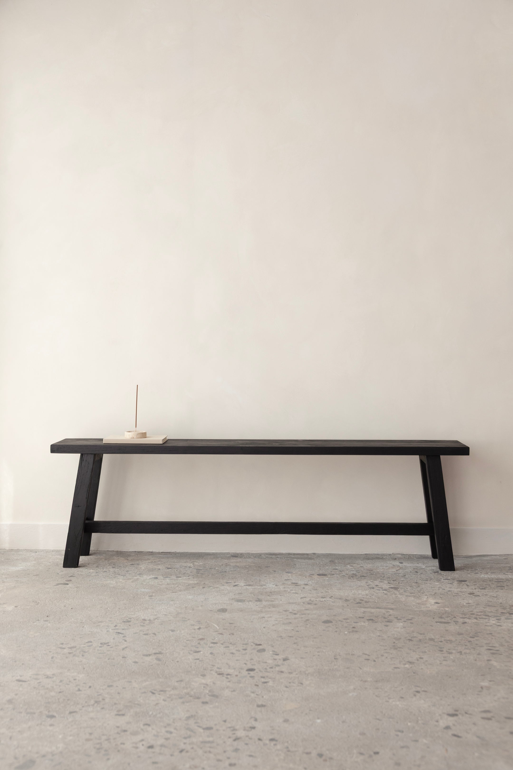 Jordy Teak Bench / Black
