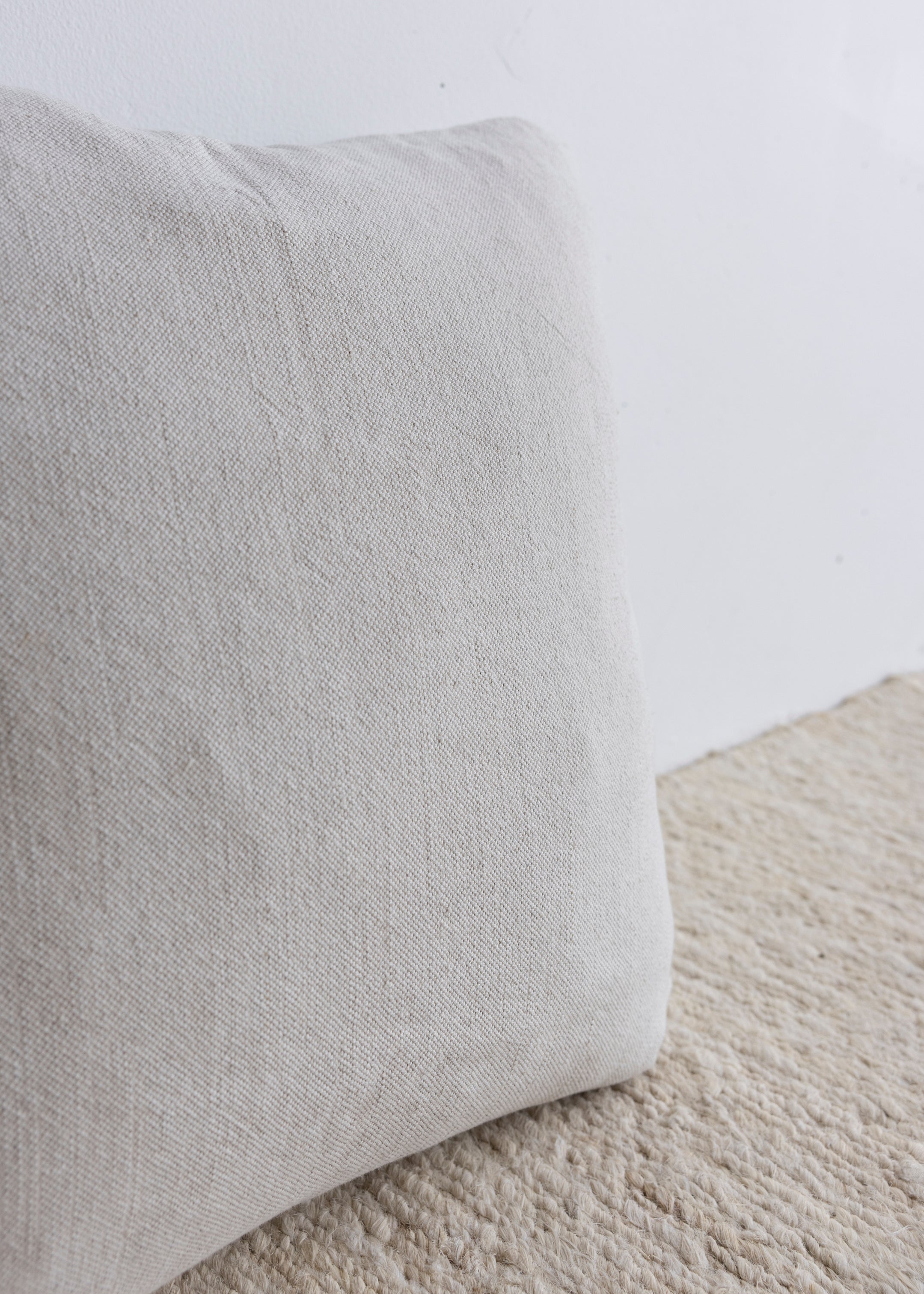 Linen Cushion Cover 60 x 60 / Natural