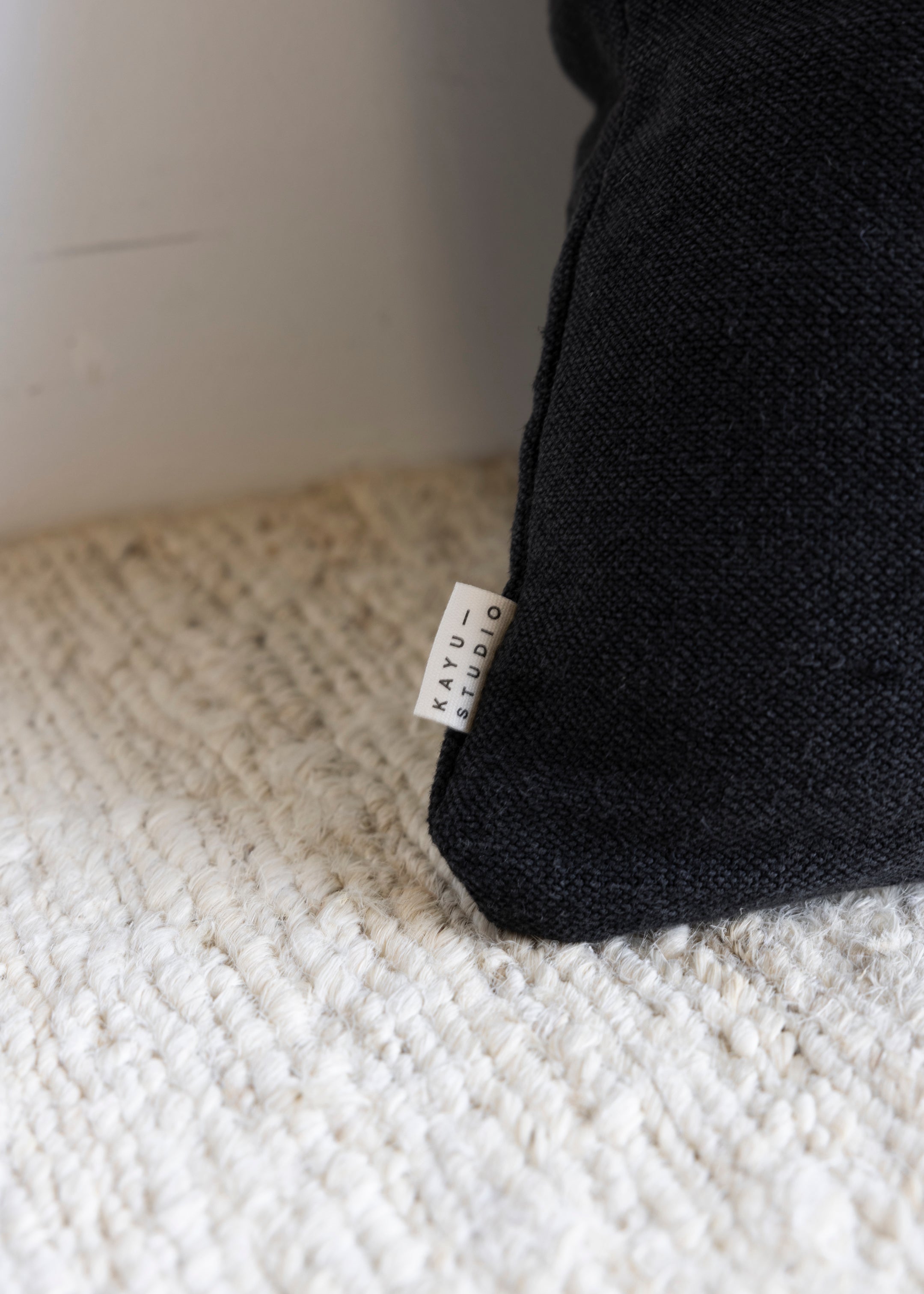 Linen Cushion Cover 40 x 60 / Ash
