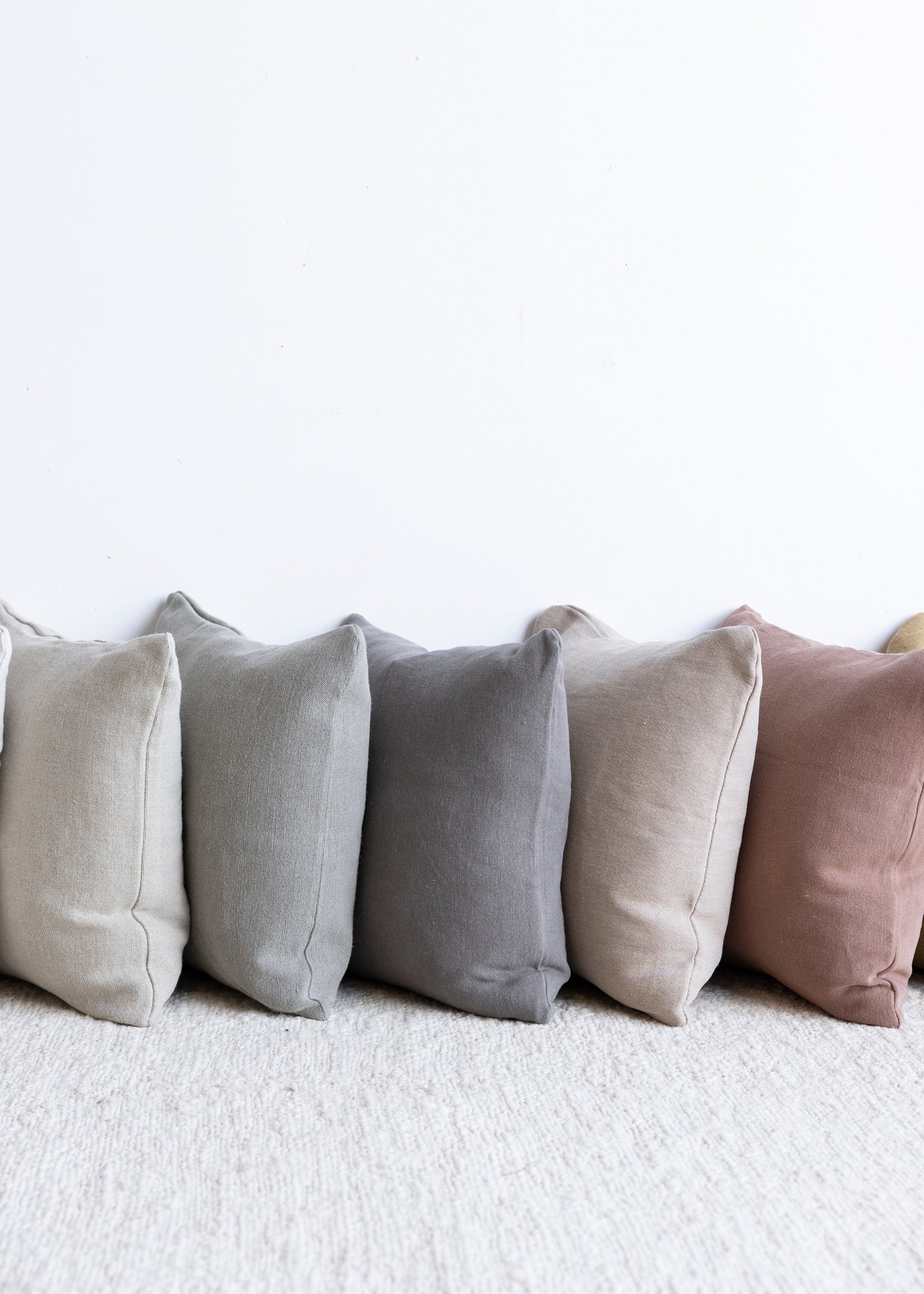 Linen Cushion Cover 60 x 60 / Natural