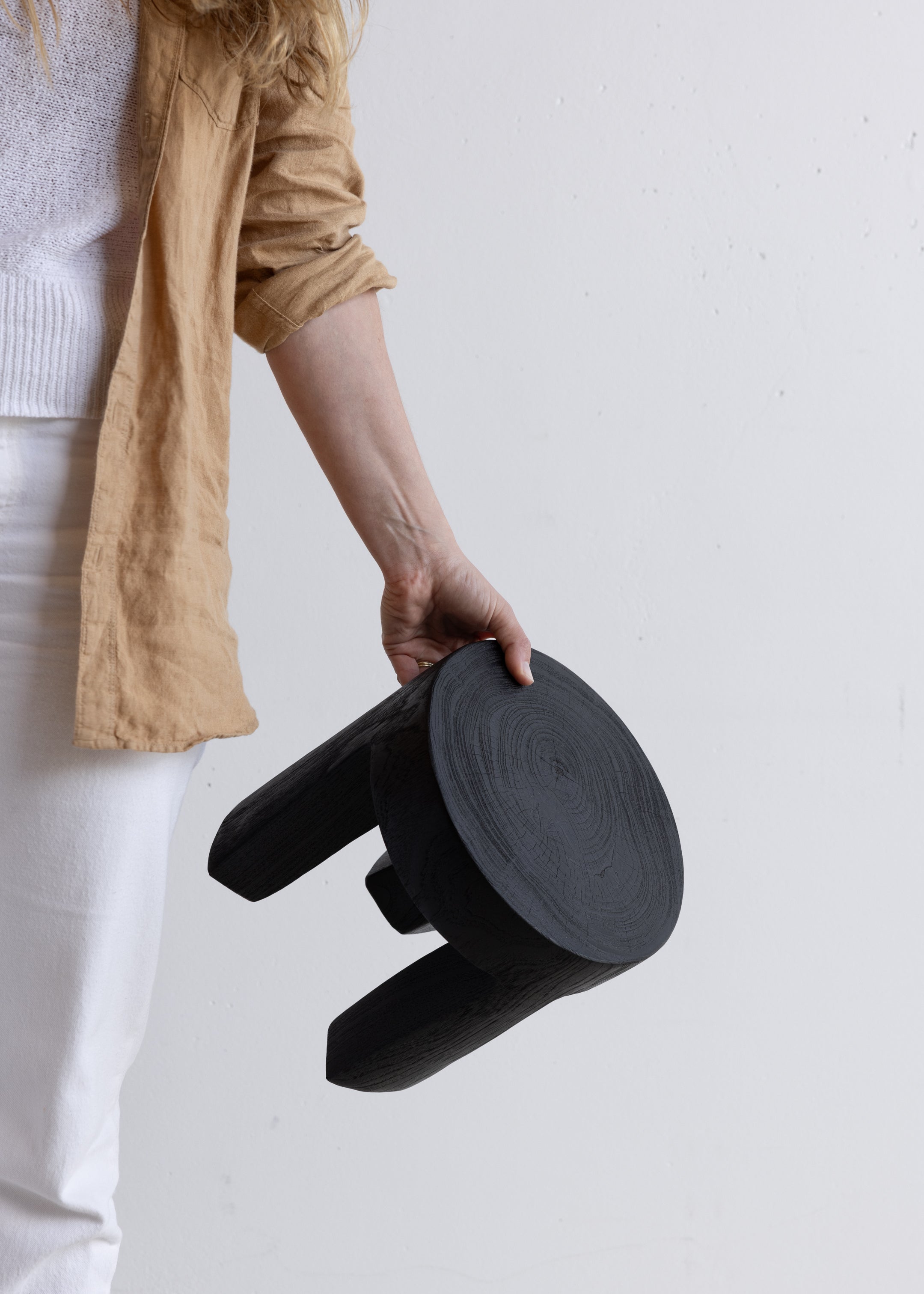 Organic Stool S / Black