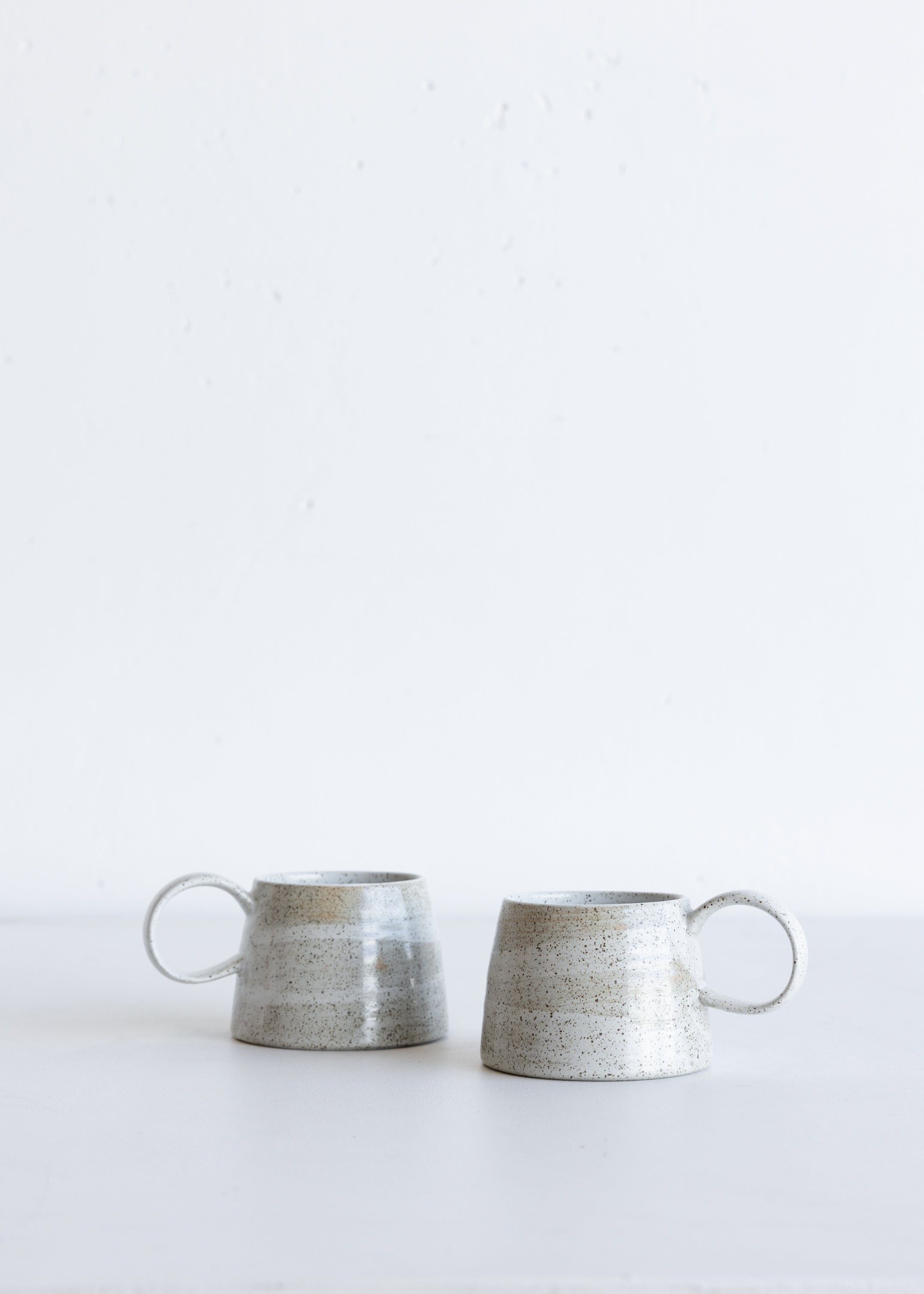 Ceylon Large Handled Mug / White