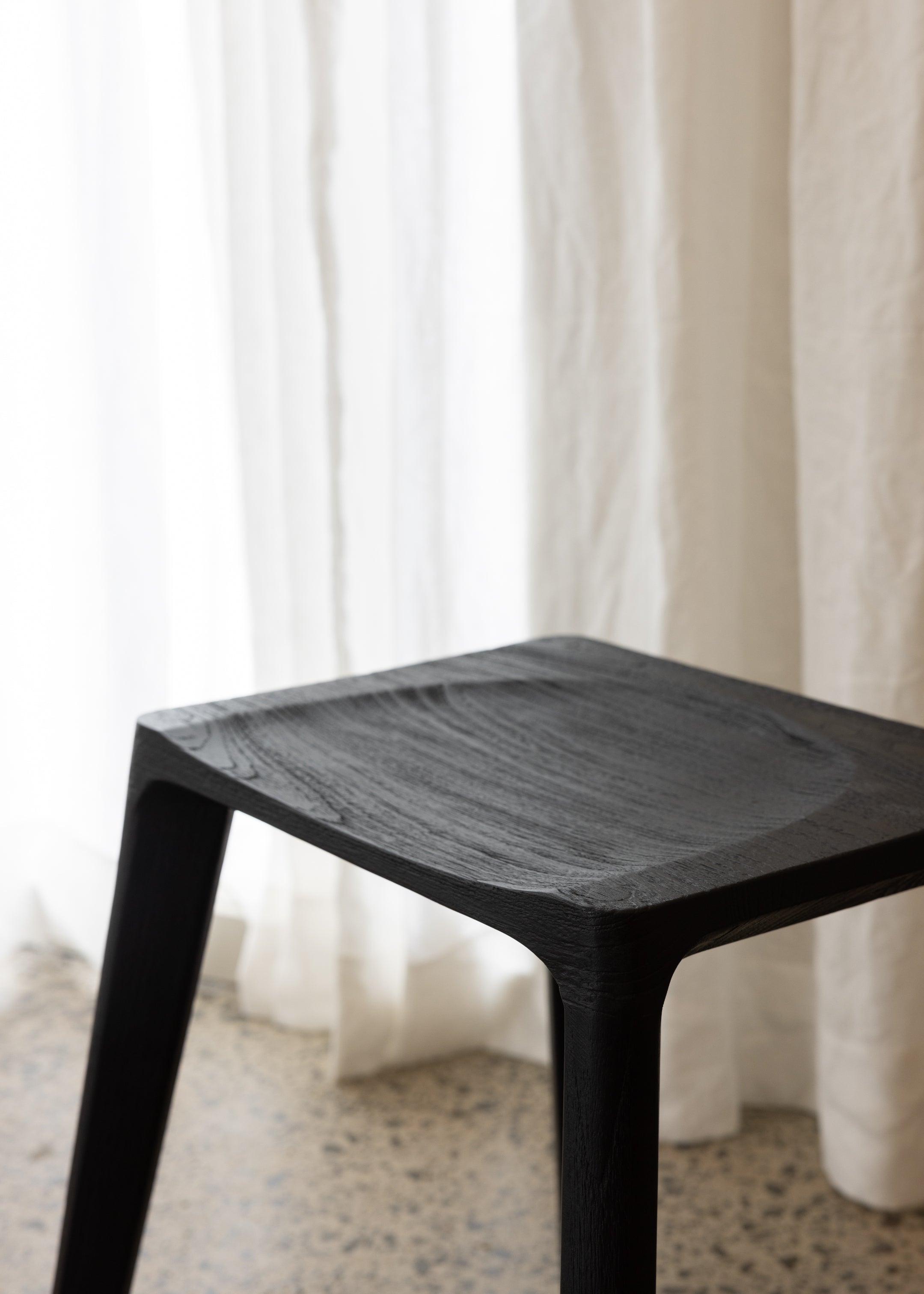 Glide Low Stool / Black