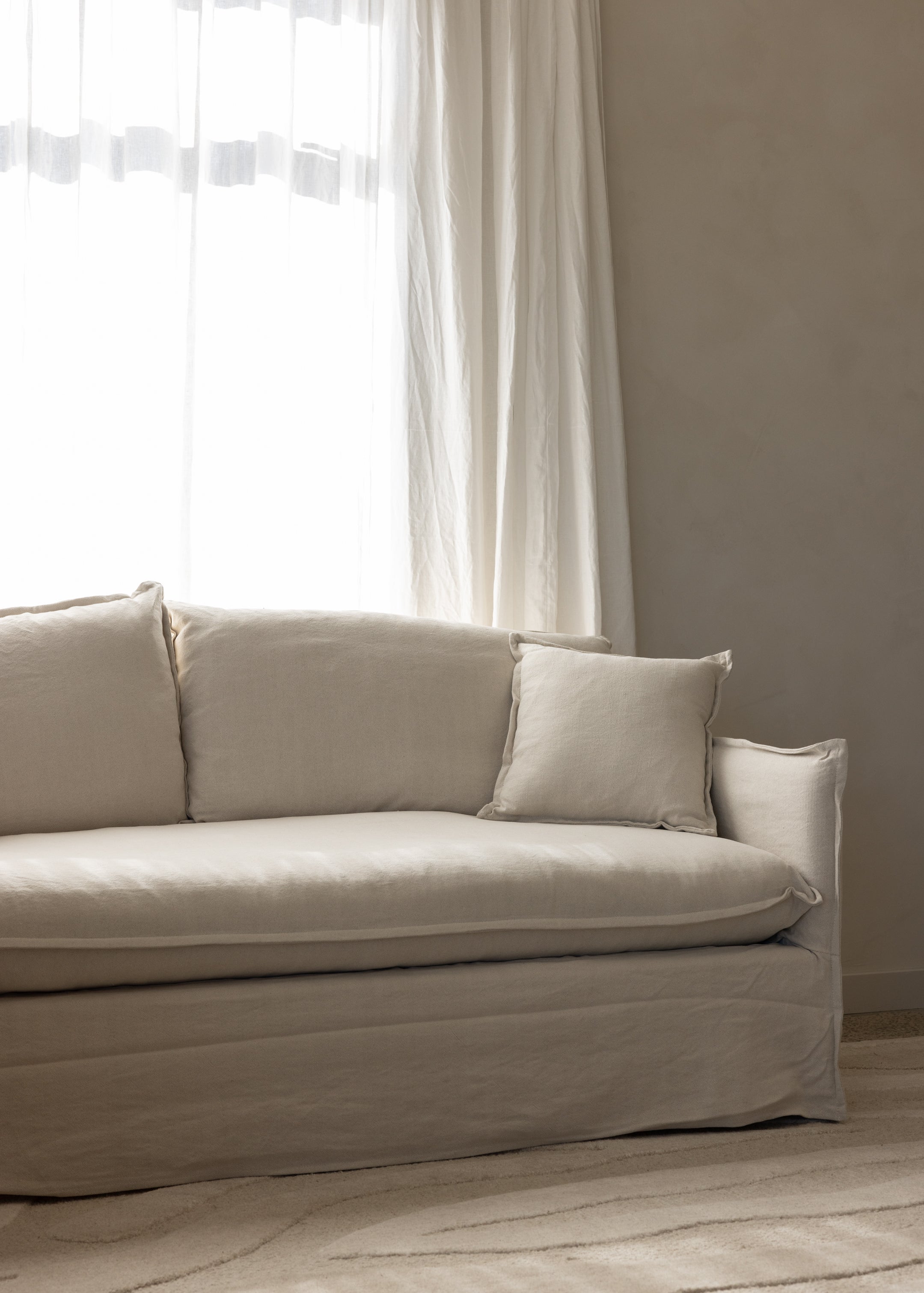 Tilly Slip Cover 3 Seater / Natural