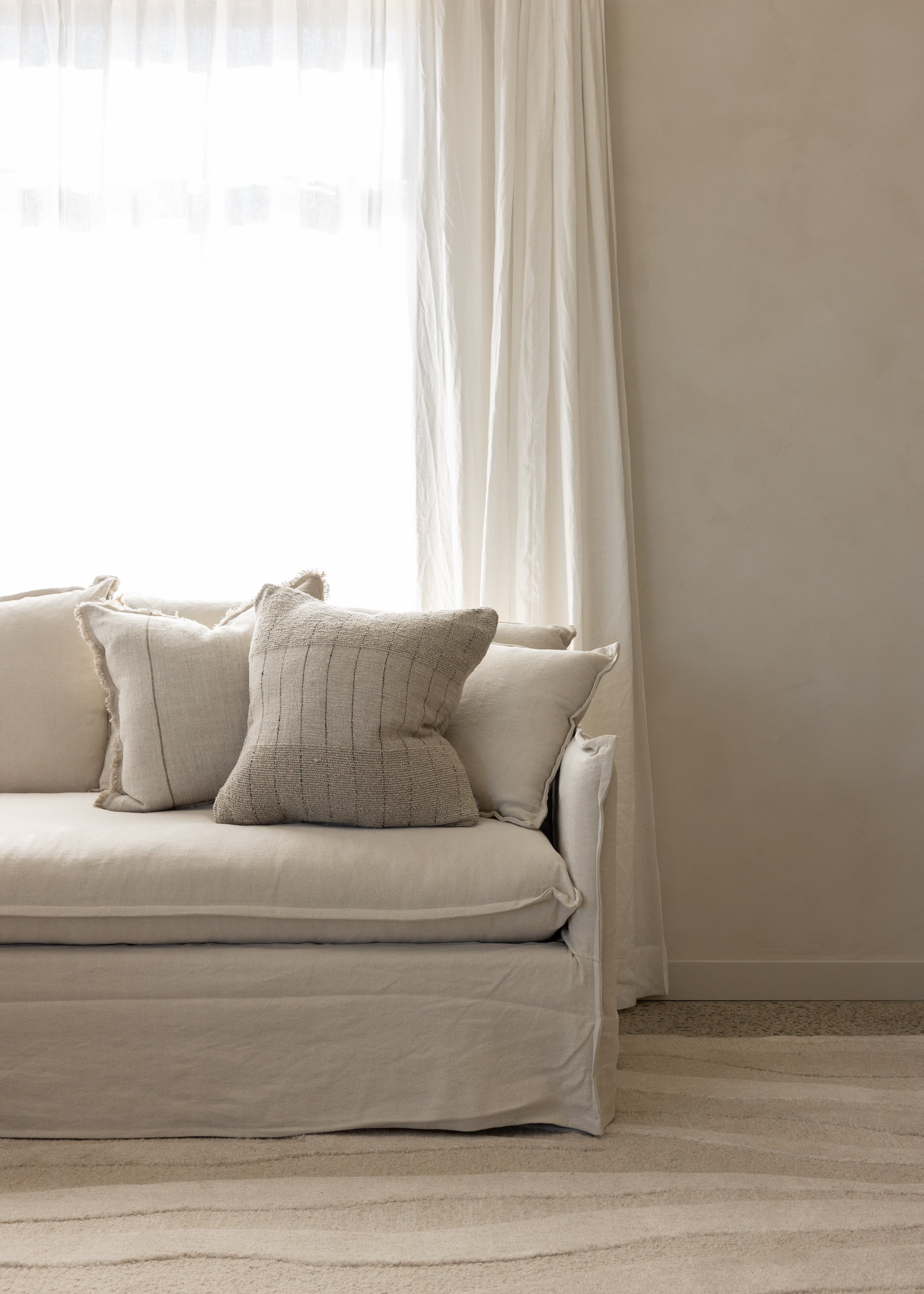 Tilly Slip Cover 3 Seater / Natural