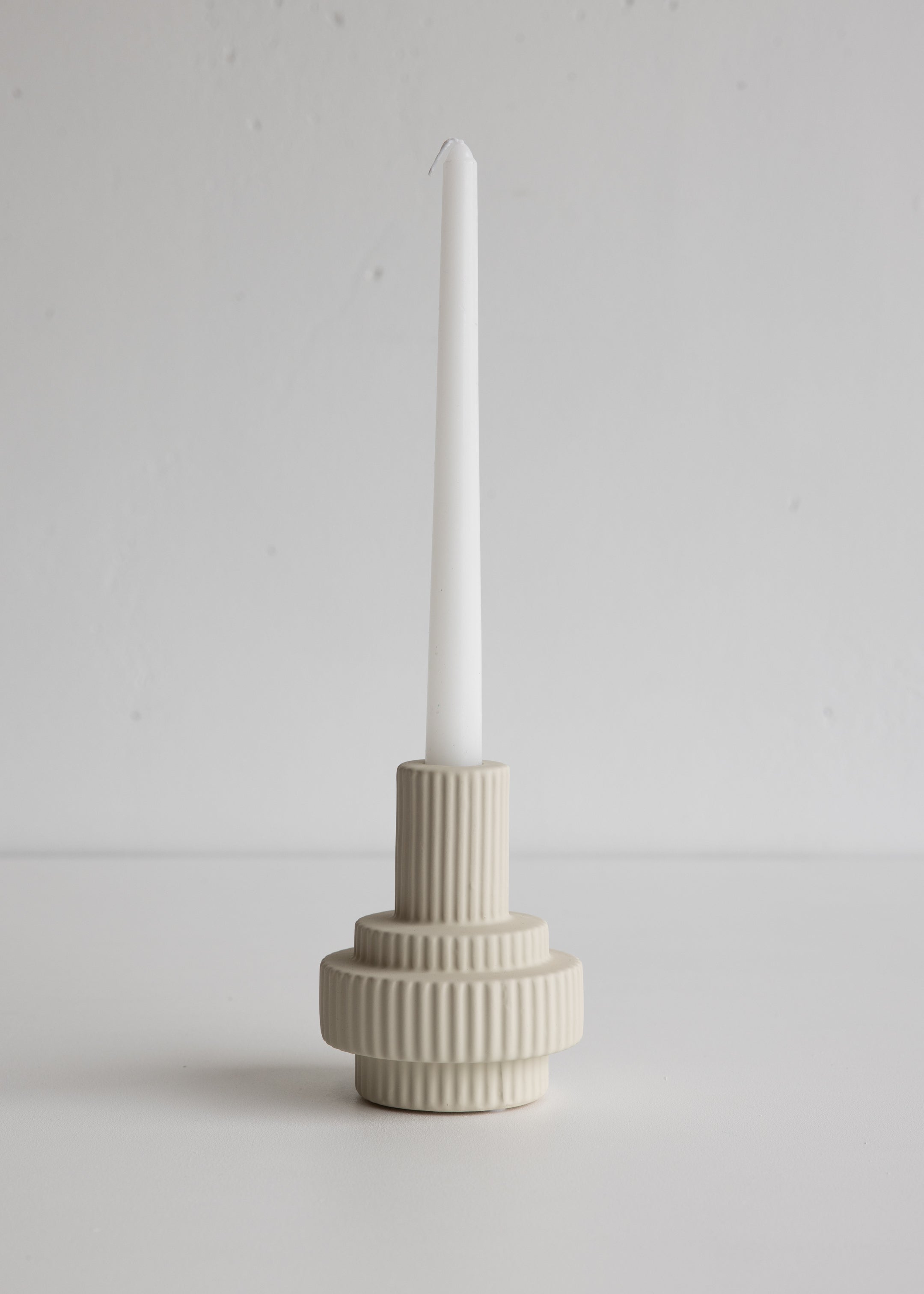 Burj Candle Holder / Cashmere