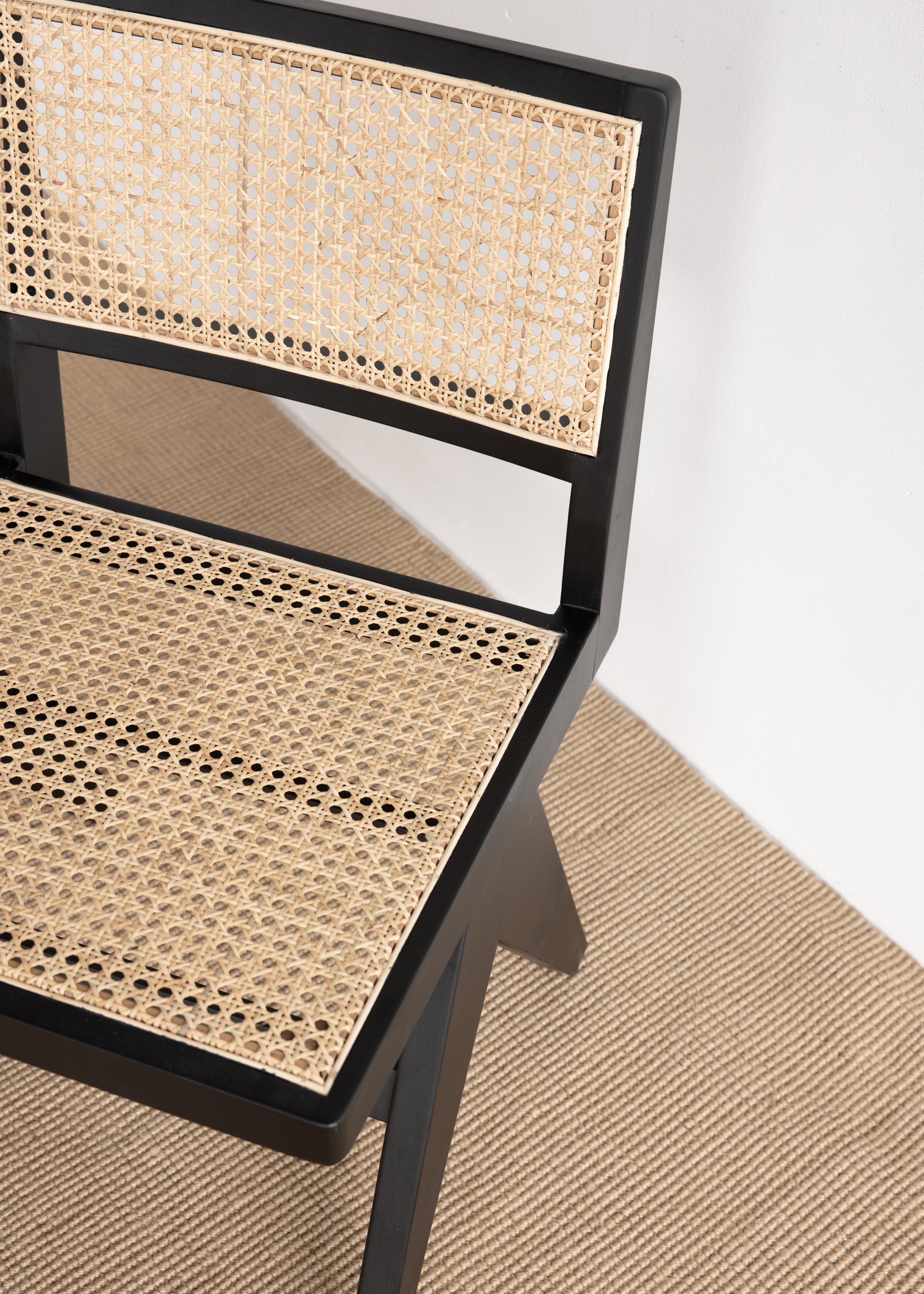 Nalu Chair Oak Rattan / Black
