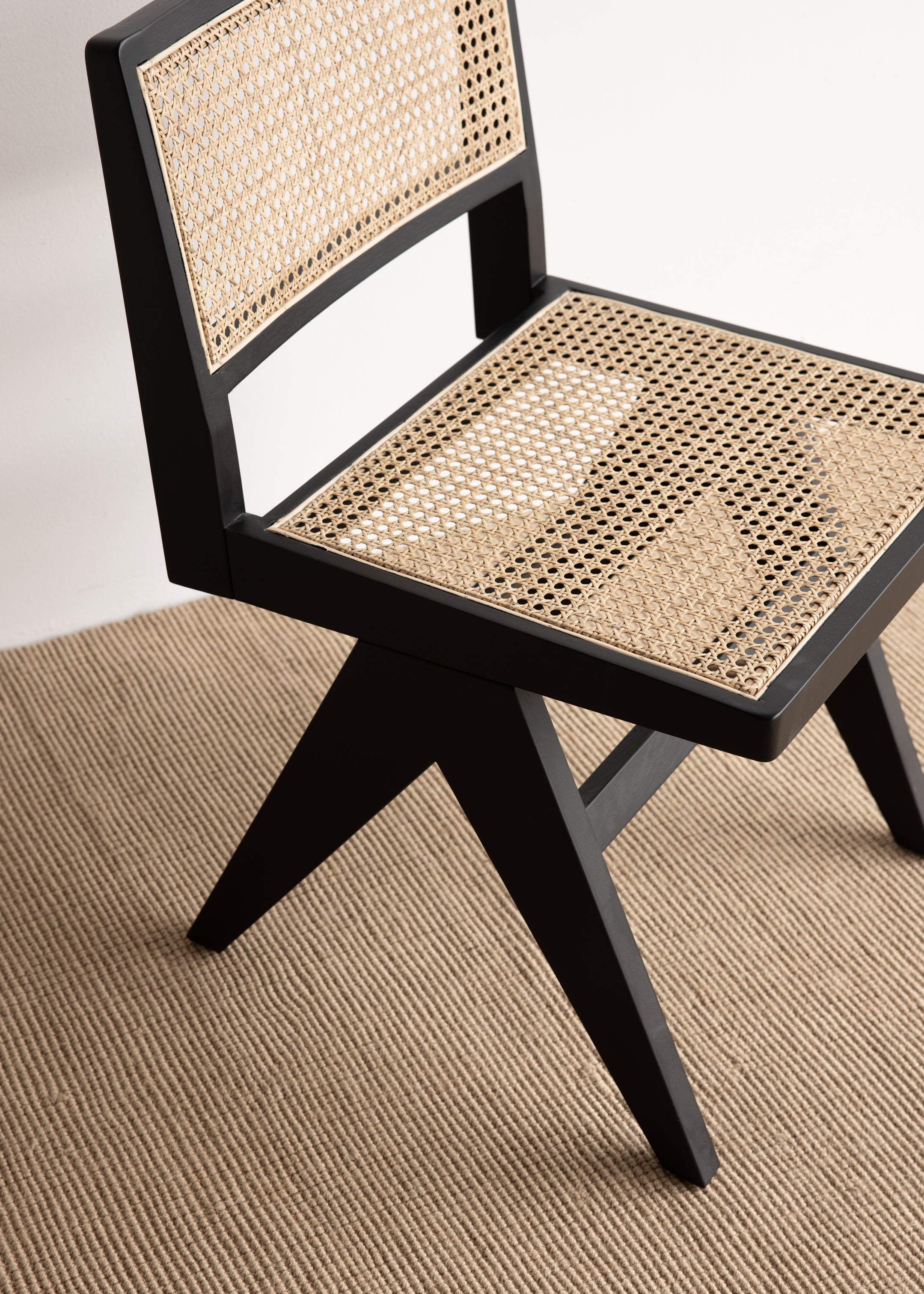 Nalu Chair Oak Rattan / Black