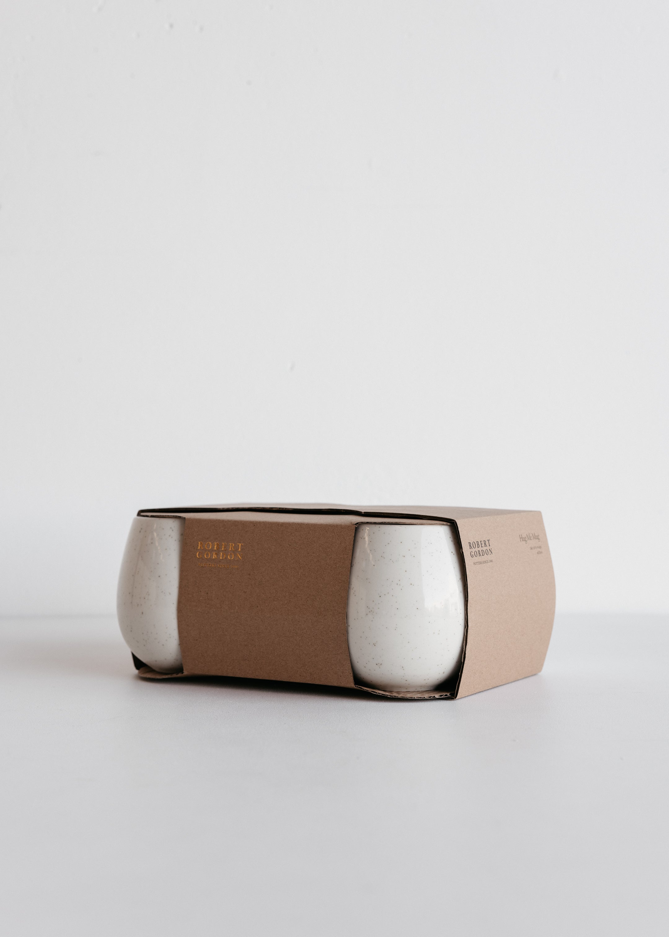 Hug Mug Set 4 / Speckle White