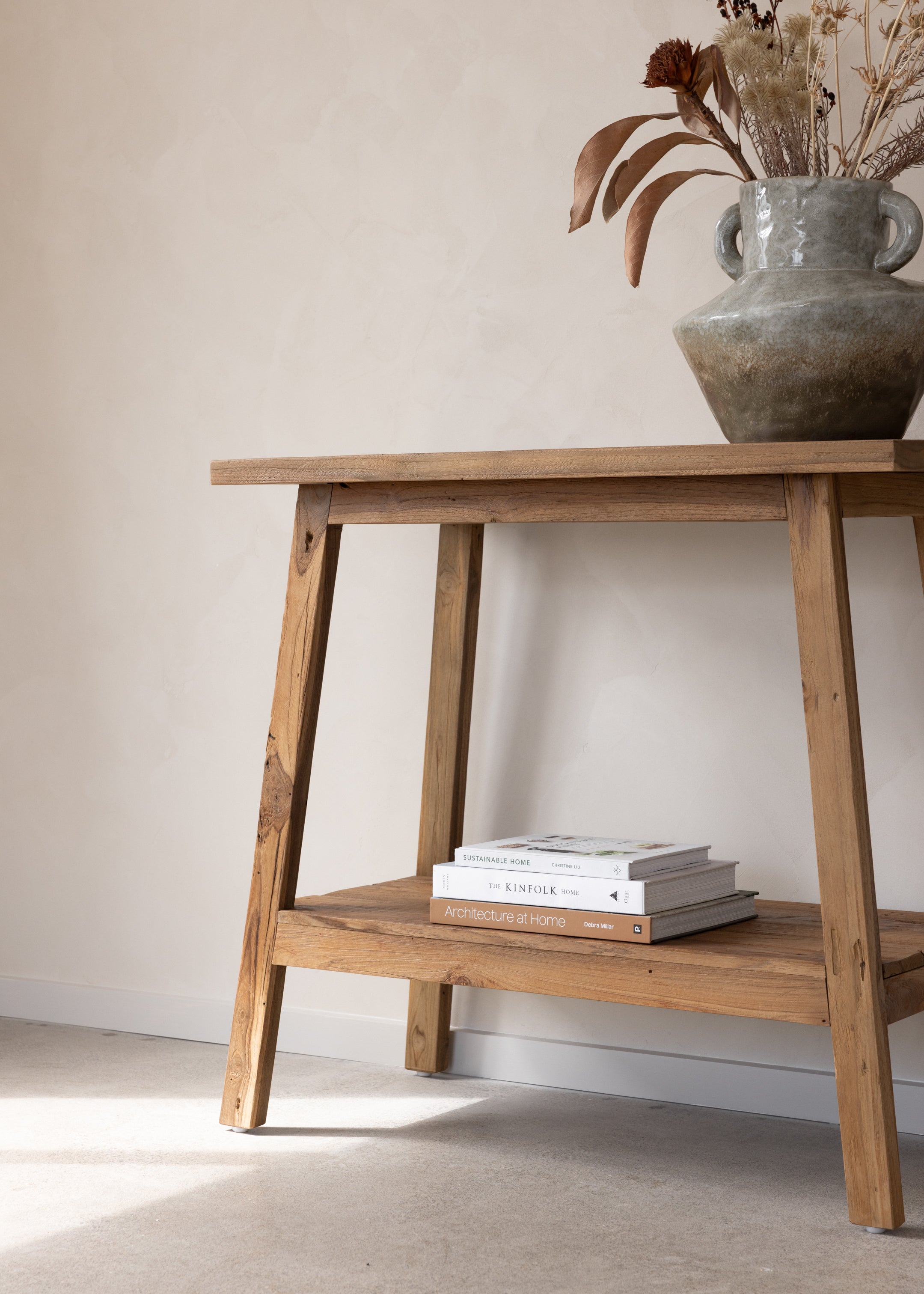 Sara Teak Console / Dark Teak