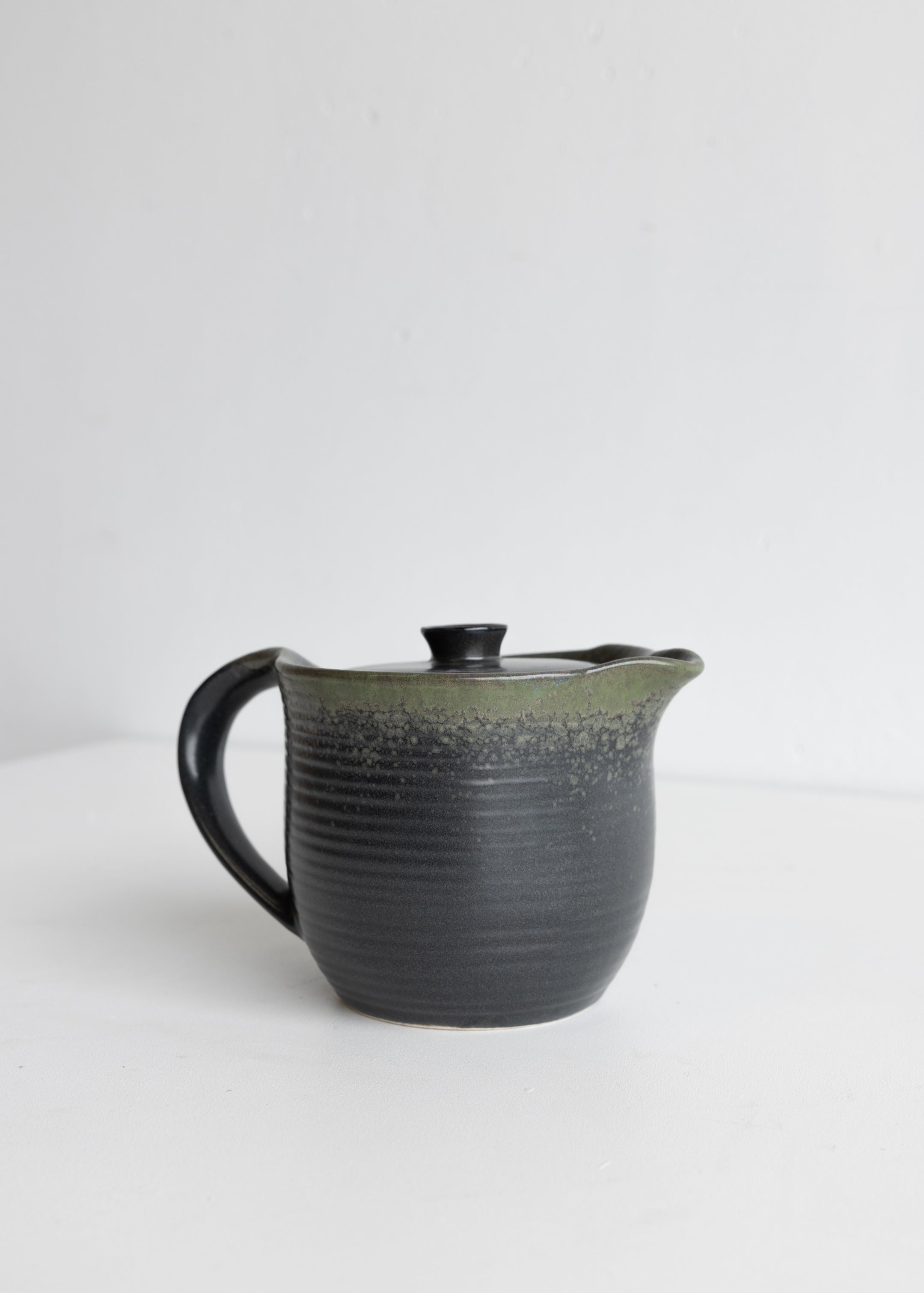 Glazed Stoneware Teapot