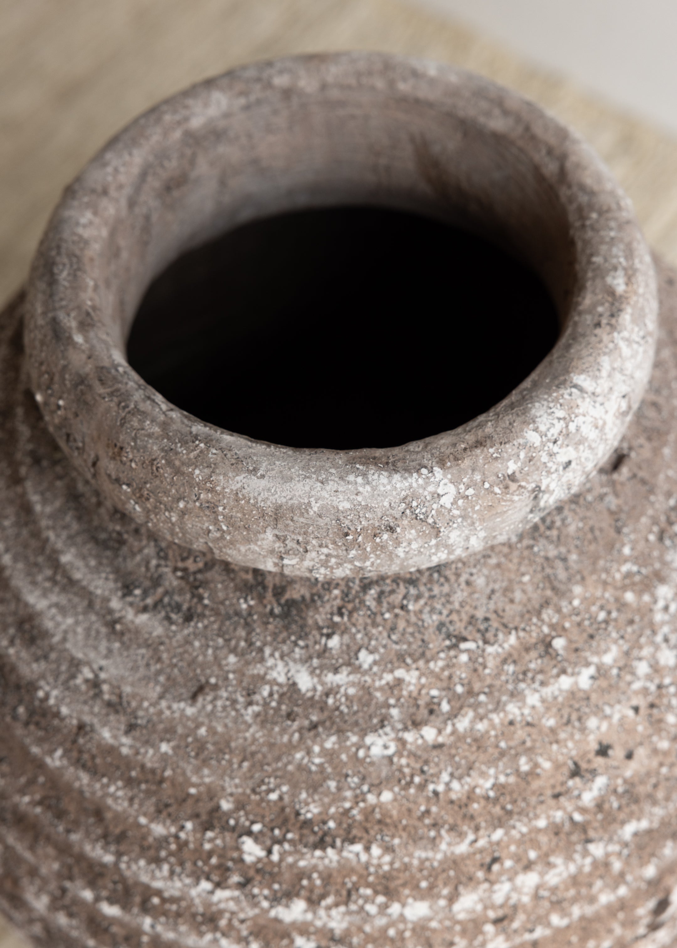 Rustic Ribbed Vase