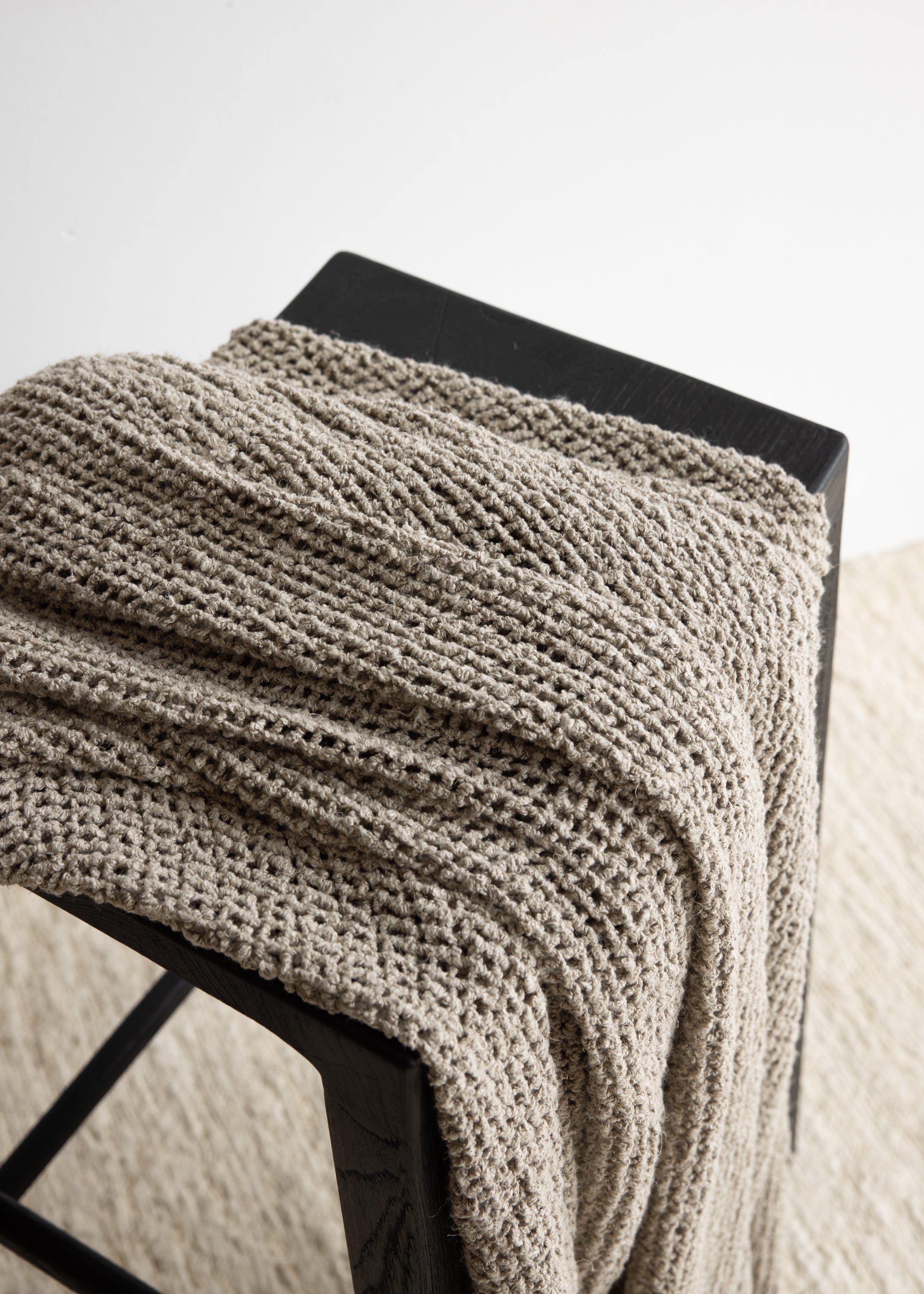 Coco Linen Throw / Natural