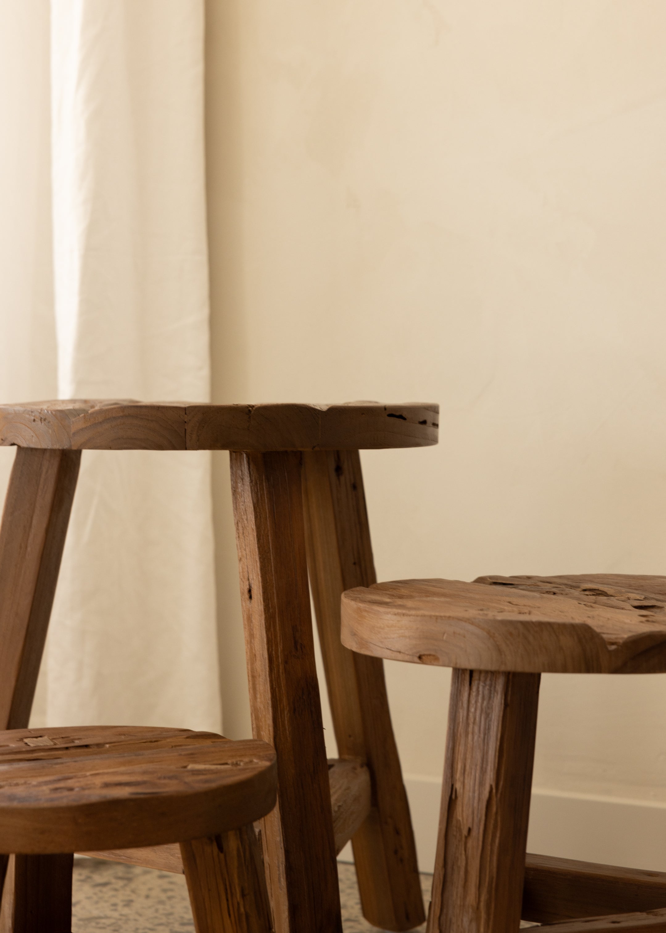 Dallas Stool / Dark Teak
