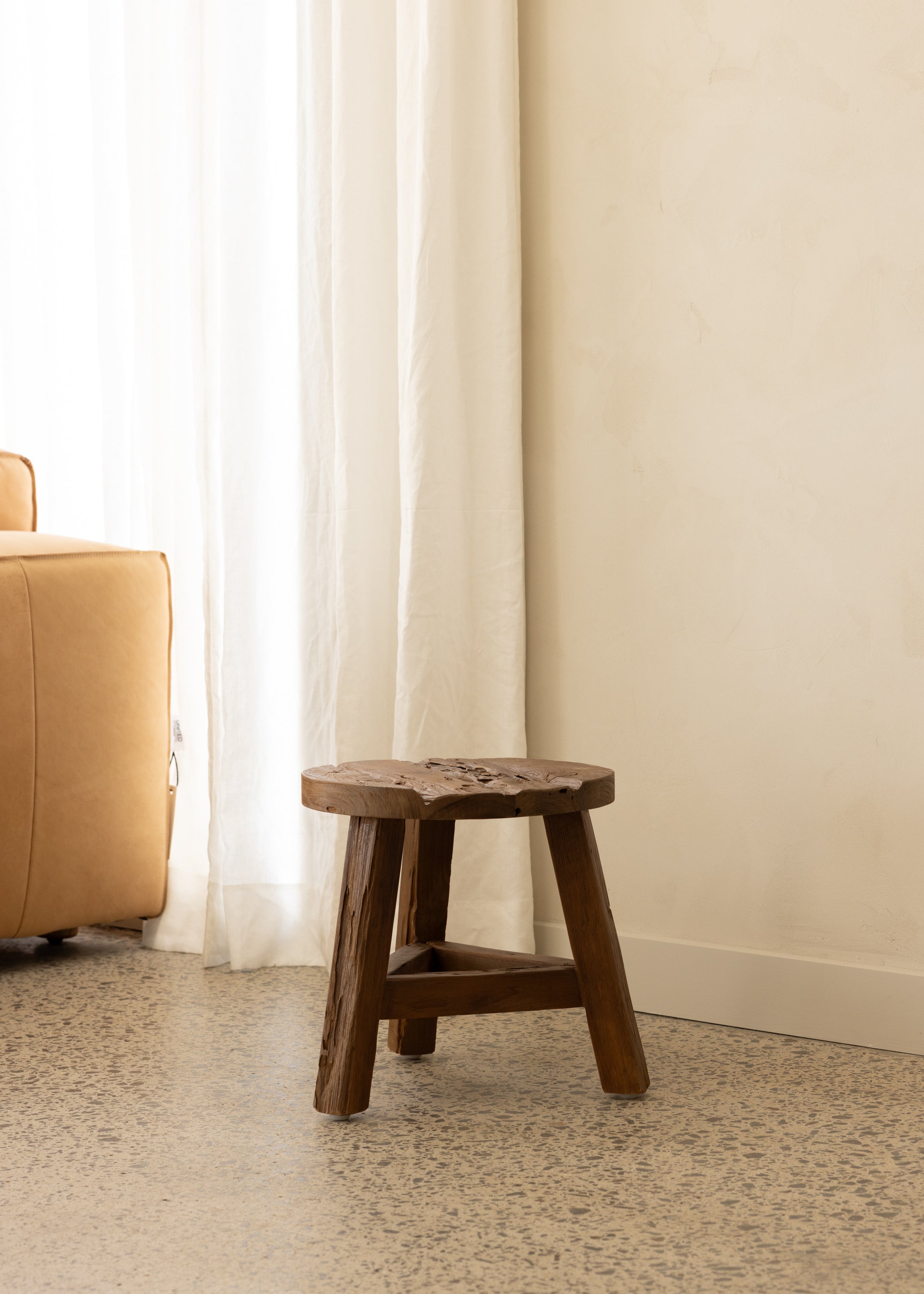 Dallas Stool / Dark Teak