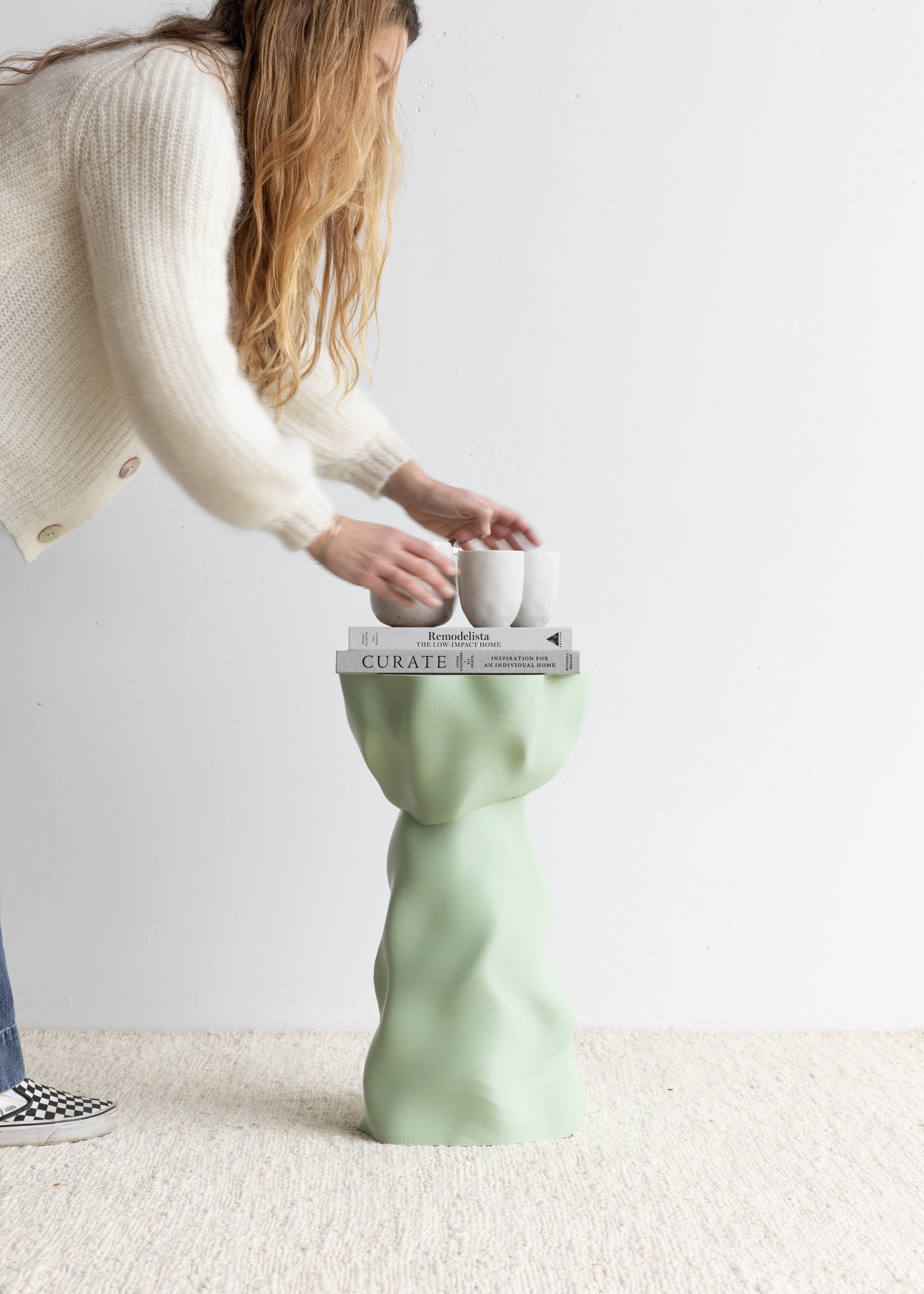 Noise Side Table / Sage