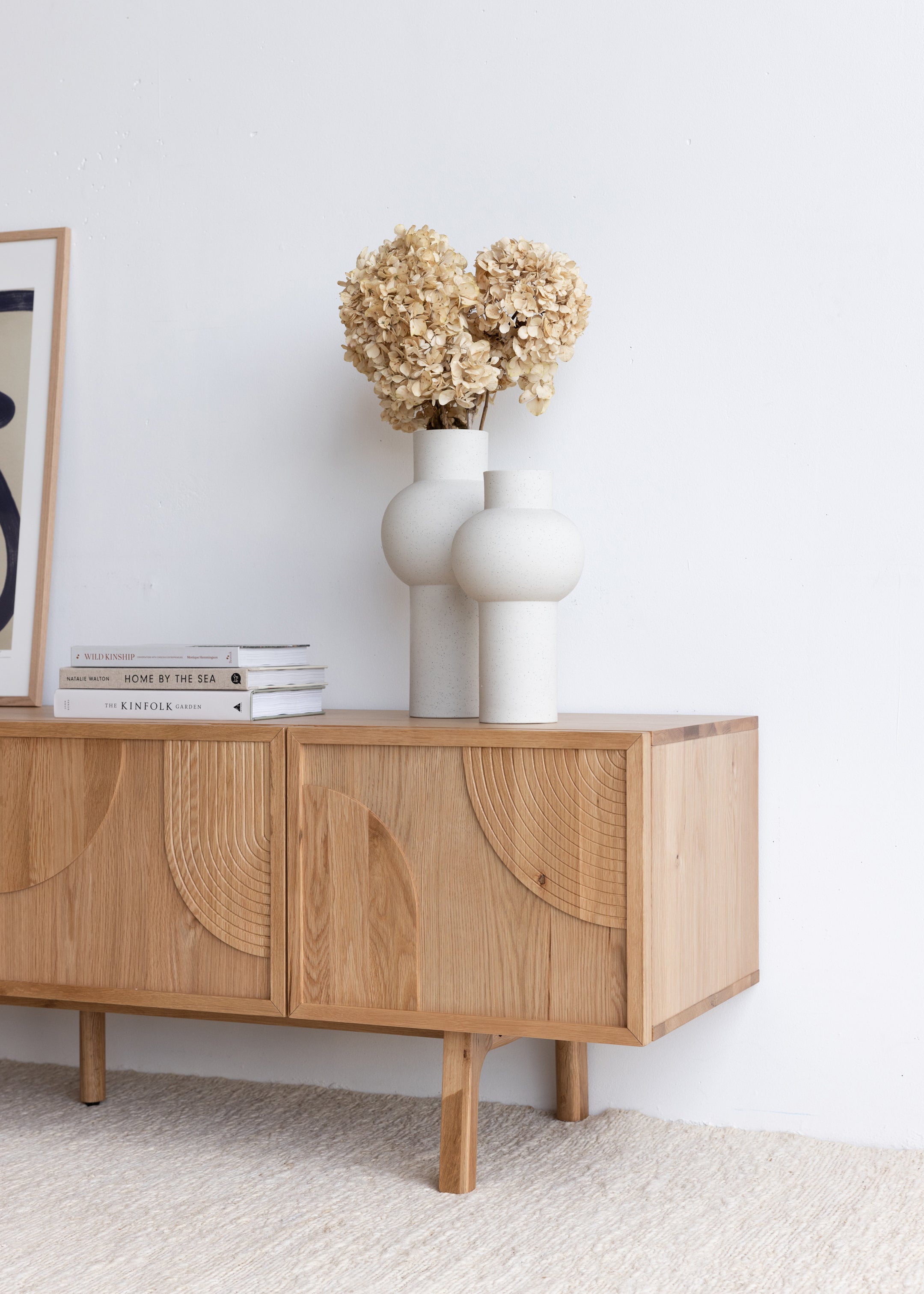 Bowie TV Stand / Natural Oak