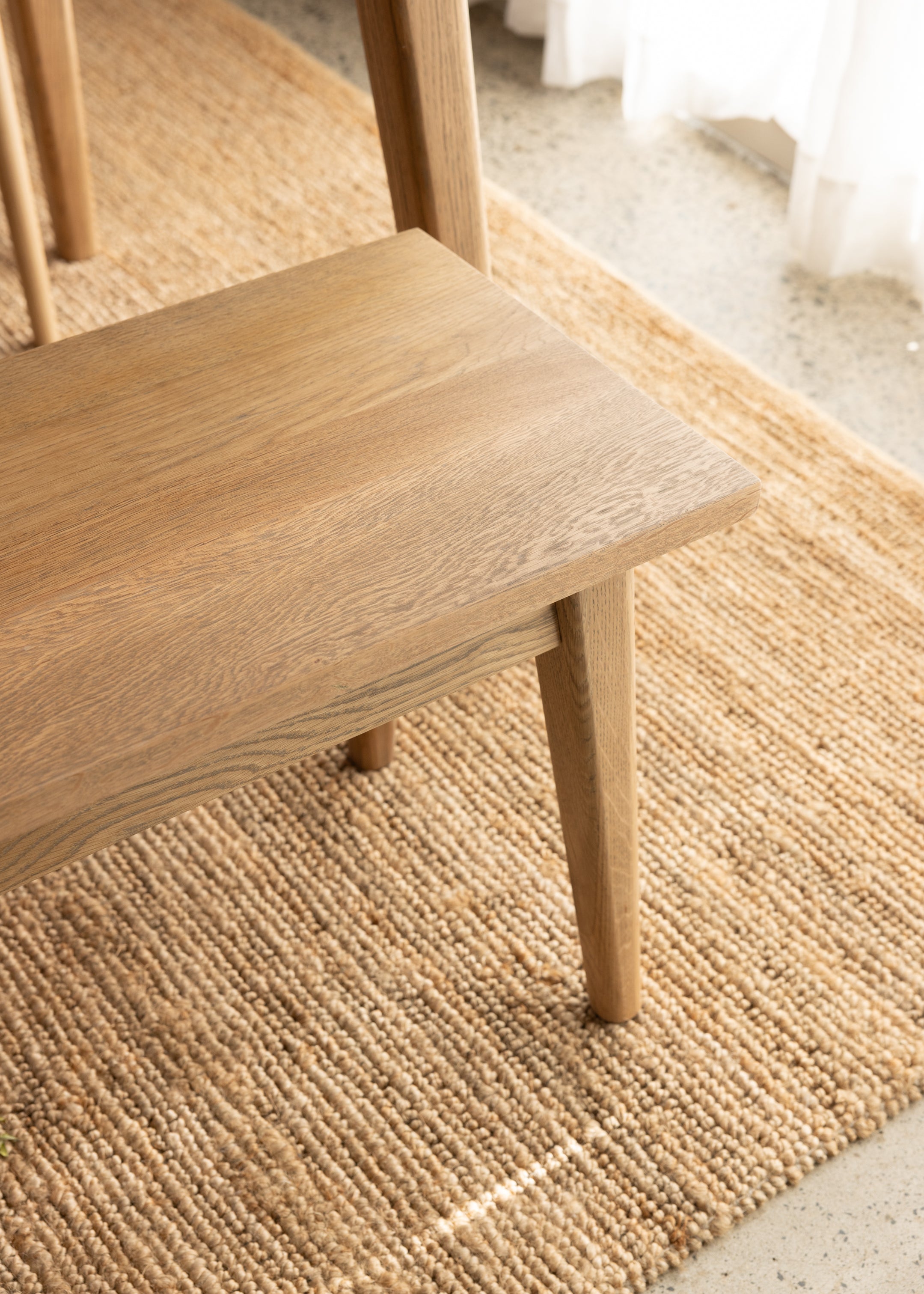 Vaasa Oak Bench Seat / Natural
